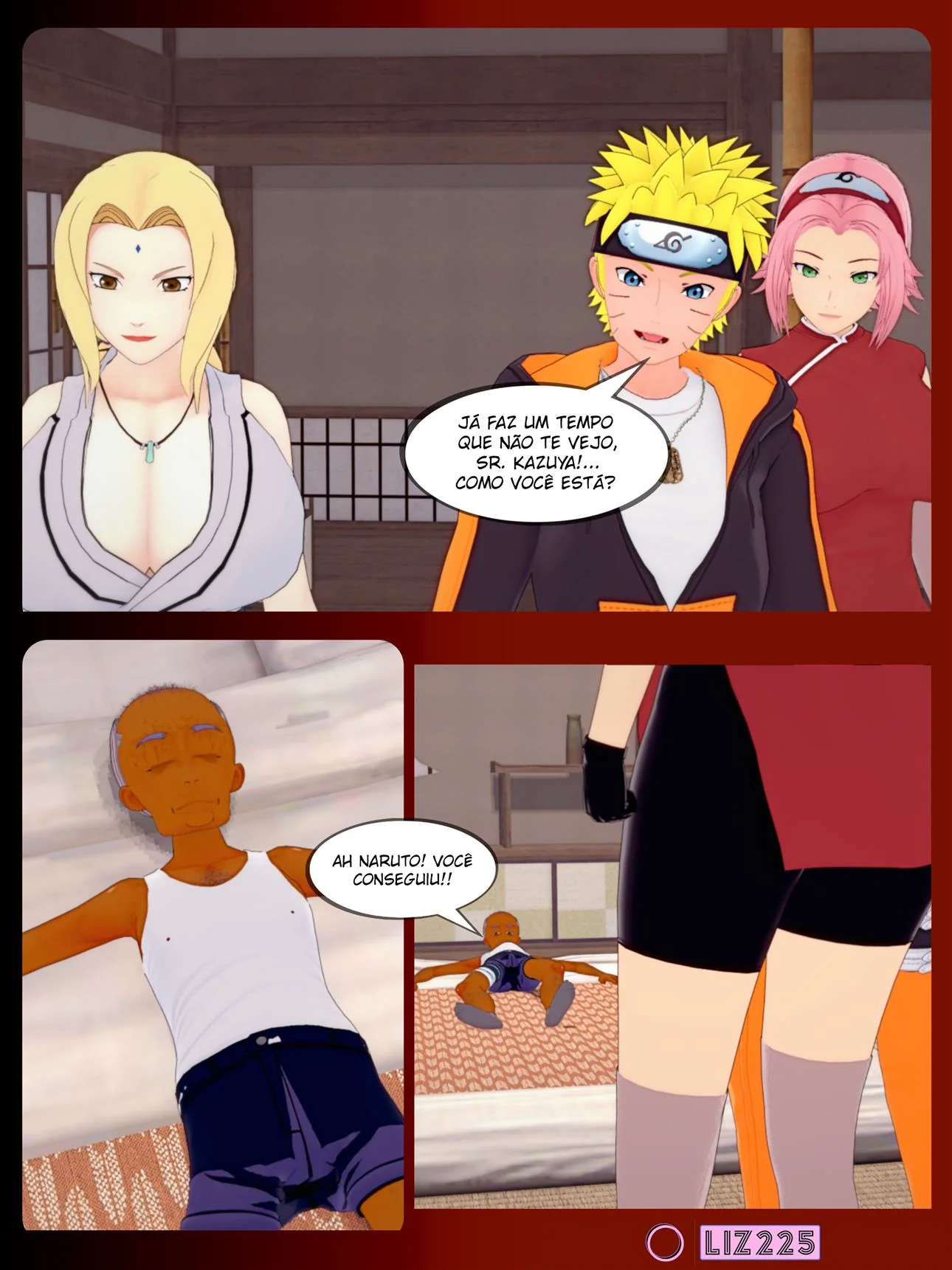 Piranhas de Konoha: Fim de Semana Tarado na Pousada do Velho Safado" em Anime Hentai HQ Brasileiro Piranhas de Konoha: Fim de Semana Tarado na Pousada do Velho Safado" em Anime Hentai HQ Brasileiro