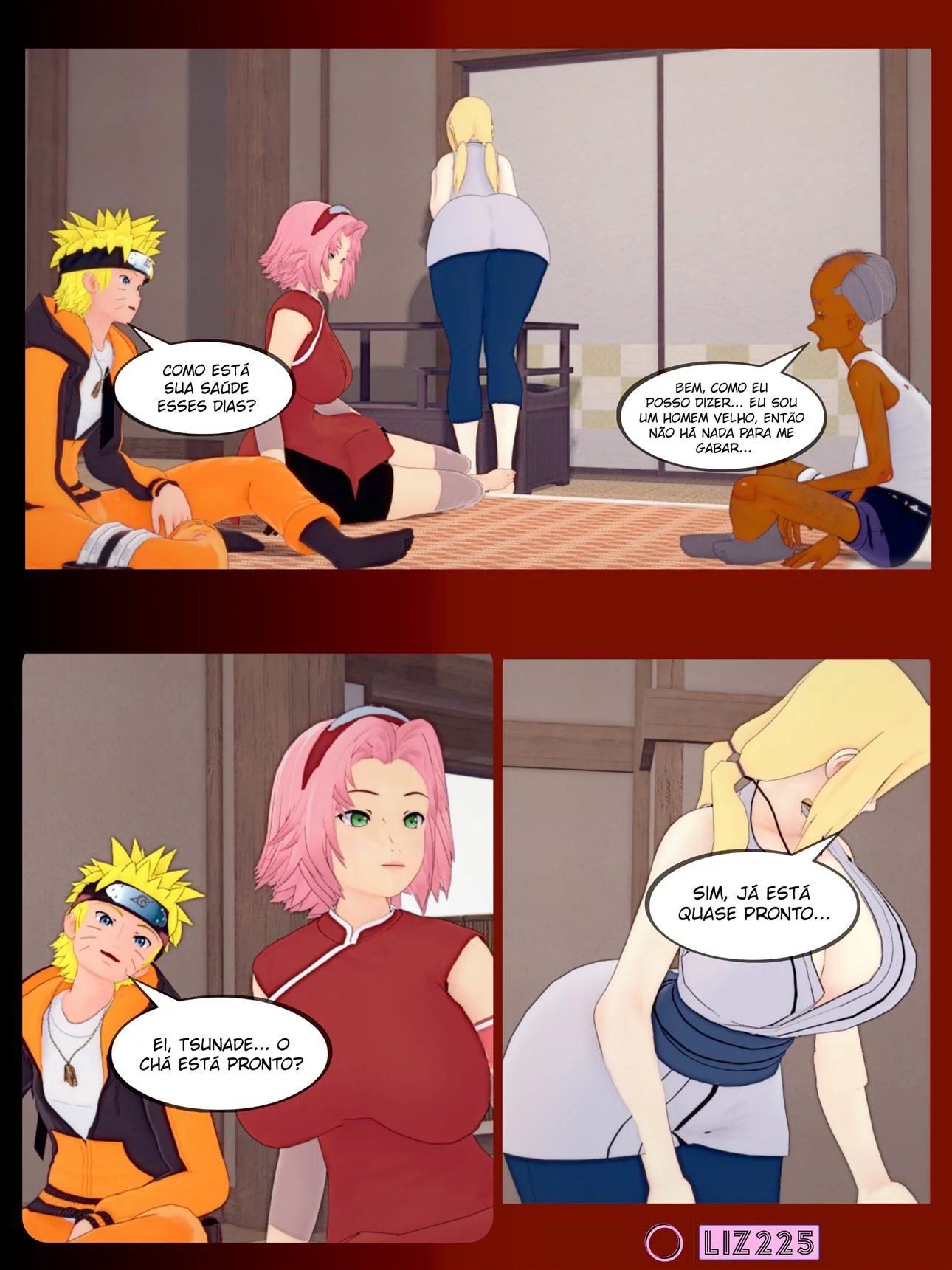 Piranhas de Konoha: Fim de Semana Tarado na Pousada do Velho Safado" em Anime Hentai HQ Brasileiro Piranhas de Konoha: Fim de Semana Tarado na Pousada do Velho Safado" em Anime Hentai HQ Brasileiro