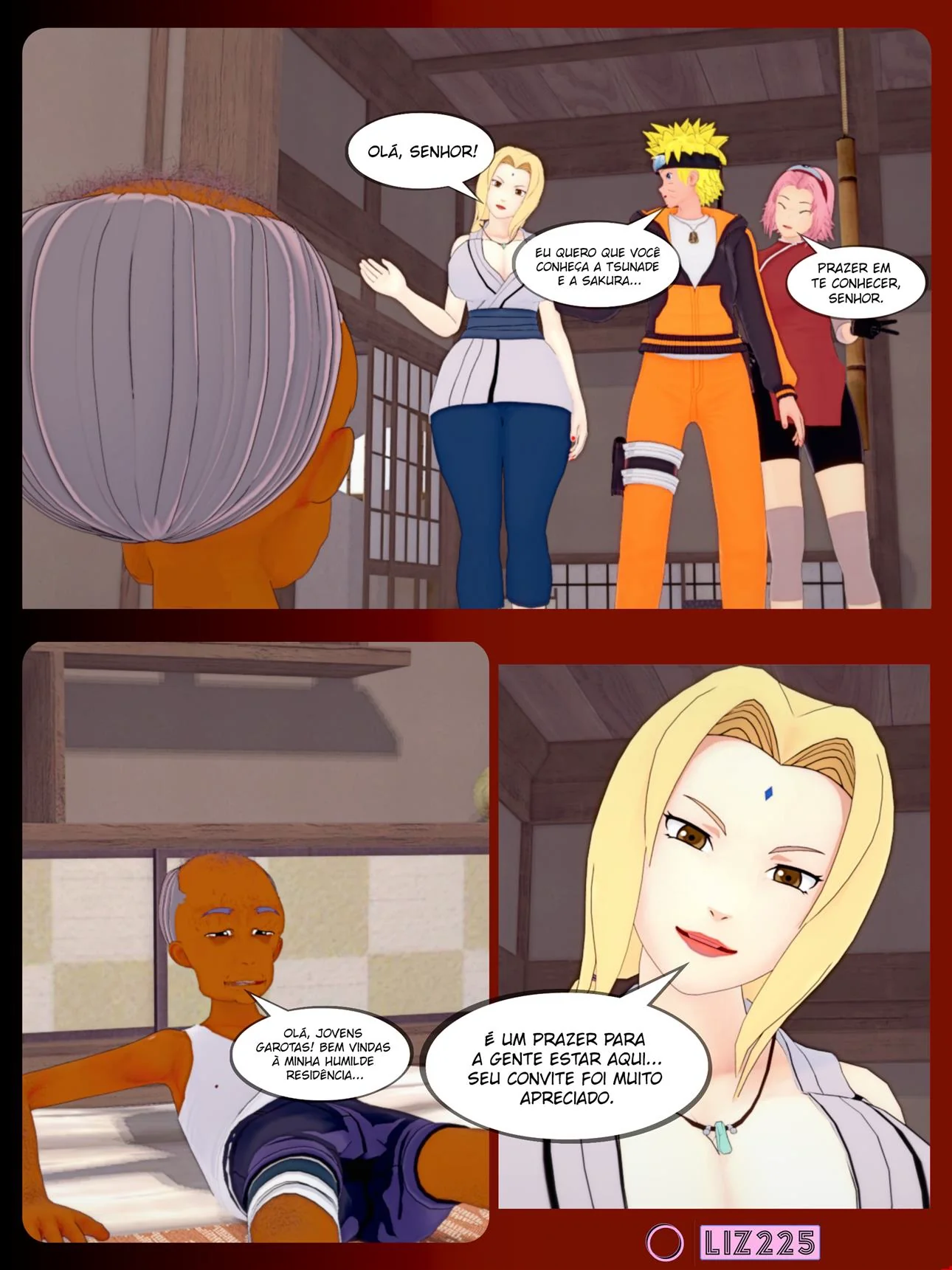 Piranhas de Konoha: Fim de Semana Tarado na Pousada do Velho Safado" em Anime Hentai HQ Brasileiro Piranhas de Konoha: Fim de Semana Tarado na Pousada do Velho Safado" em Anime Hentai HQ Brasileiro