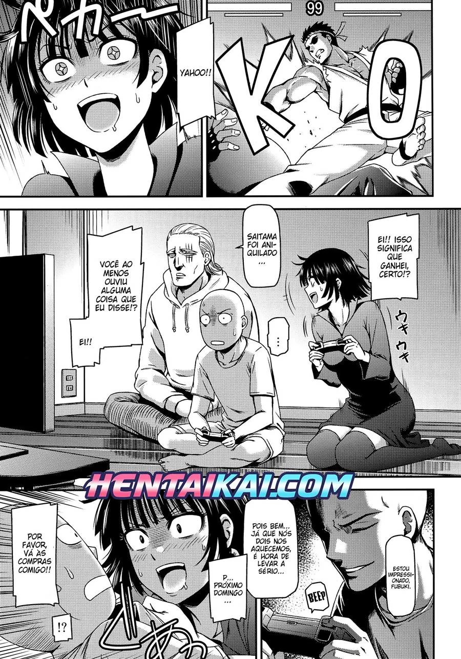 Piranhas de One Punch Man são Sequestradas e Usadas por Vilões Tarados em Hentai HQ Brasileiro