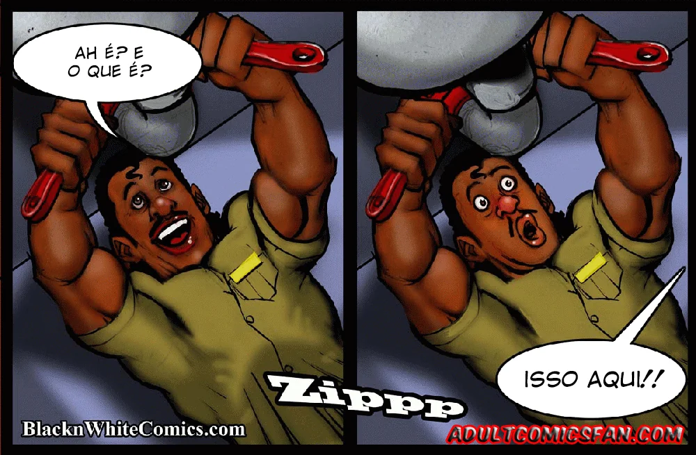 Piranhas do Hotel: Sacanagem 3D em Hentai HQ Brasileiro