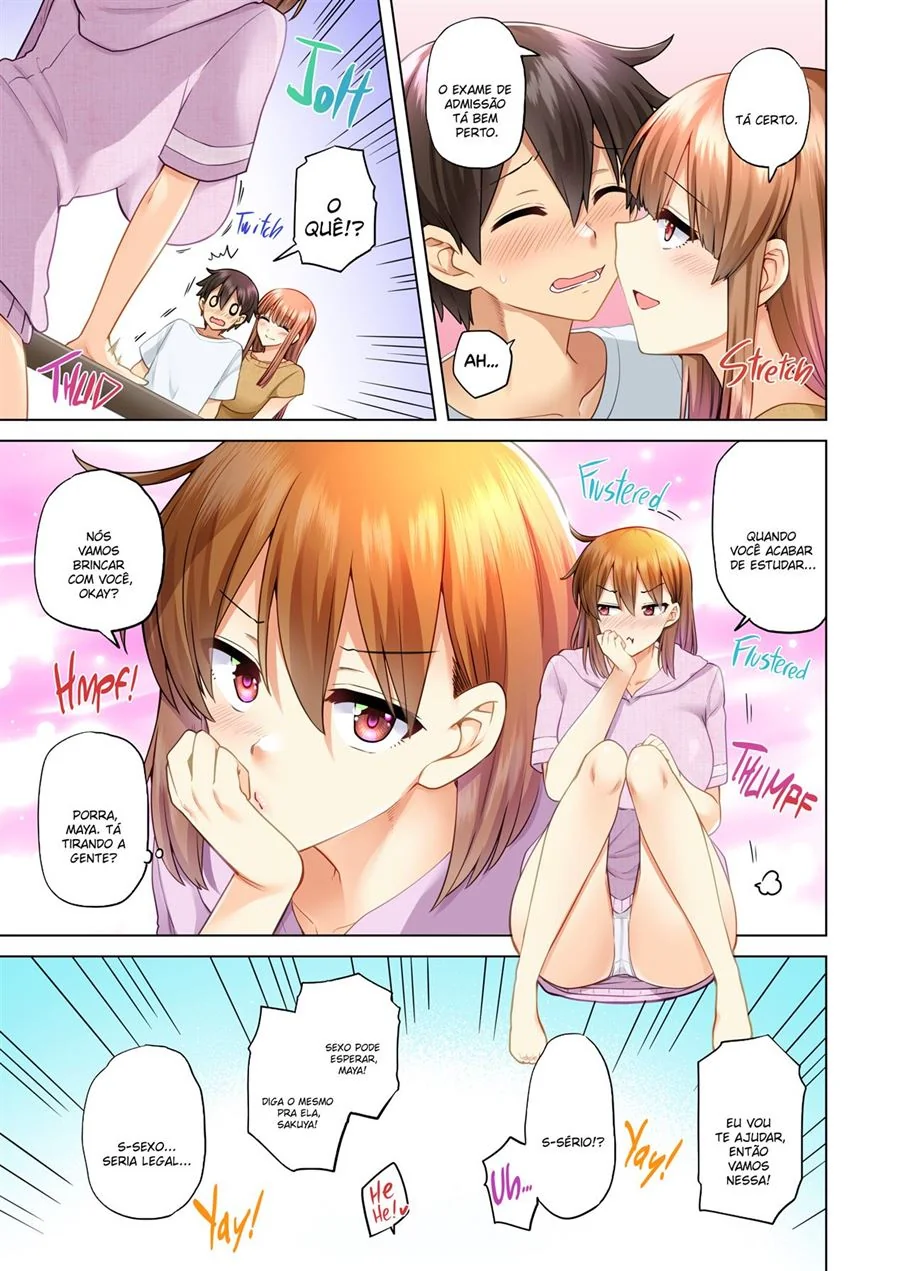 Piranhas Sedentas por Pica: Orgia na Casa das Gostosas - Hentai HQ Brasileiro