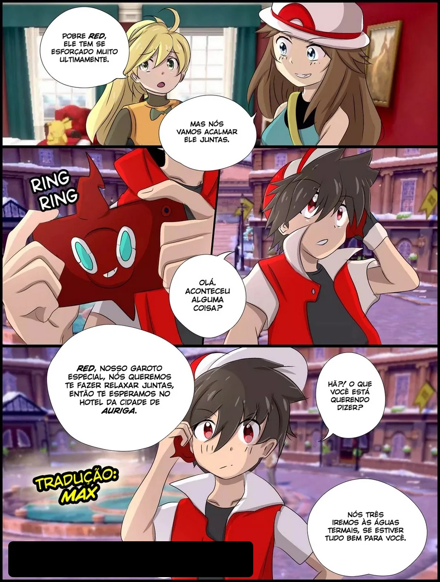 Pokémon: Red e as Piranhas Tesudas - A Foda Mais Quente em Hentai HQ Brasileiro