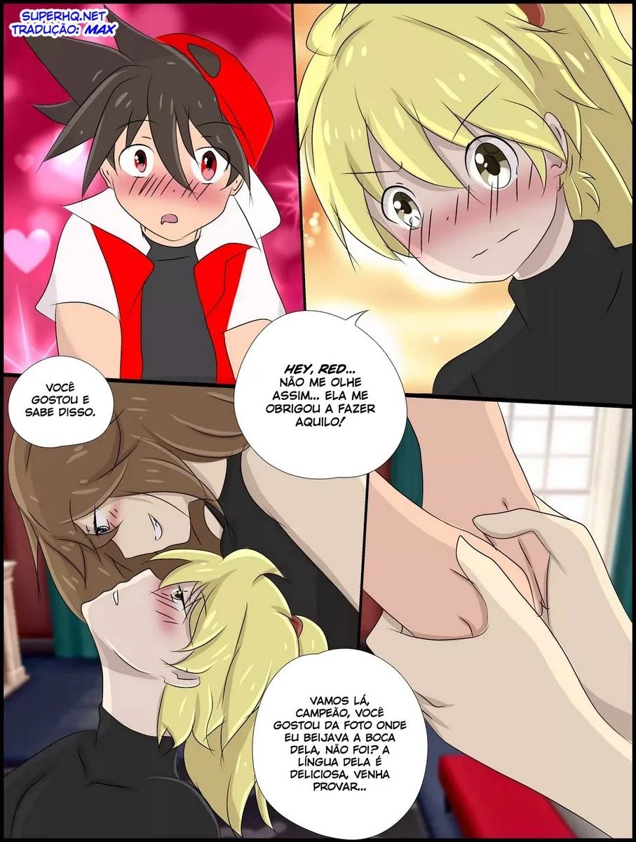 Pokémon: Red e as Piranhas Tesudas - A Foda Mais Quente em Hentai HQ Brasileiro