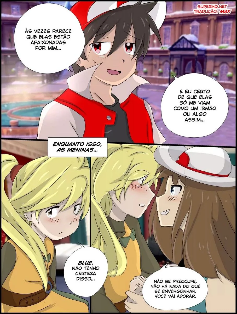 Pokémon: Red e as Piranhas Tesudas - A Foda Mais Quente em Hentai HQ Brasileiro