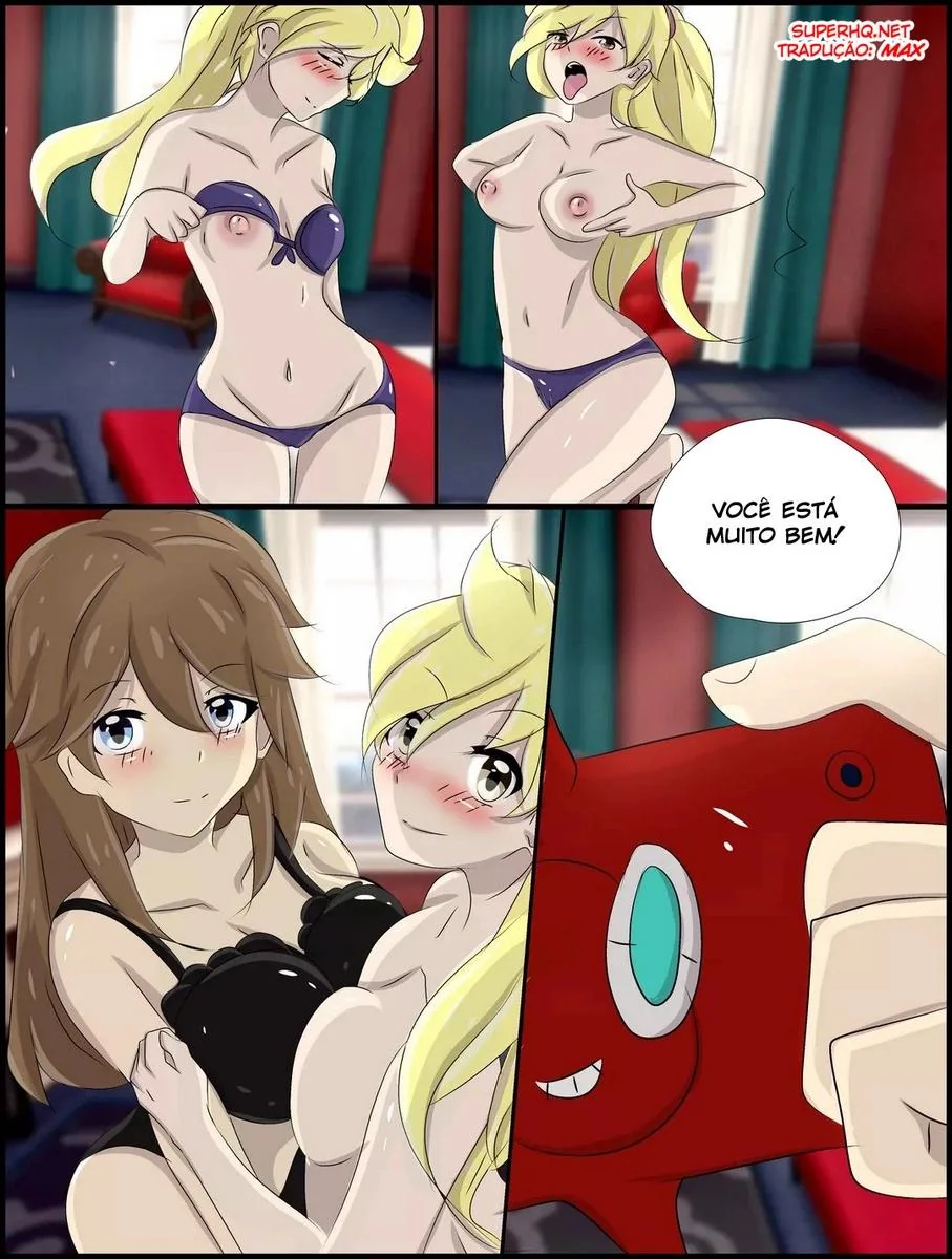 Pokémon: Red e as Piranhas Tesudas - A Foda Mais Quente em Hentai HQ Brasileiro