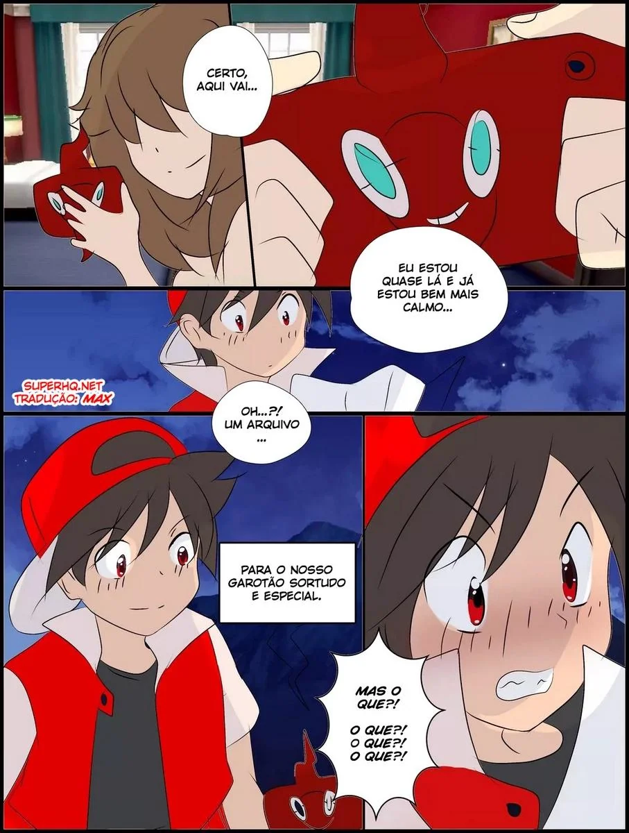 Pokémon: Red e as Piranhas Tesudas - A Foda Mais Quente em Hentai HQ Brasileiro