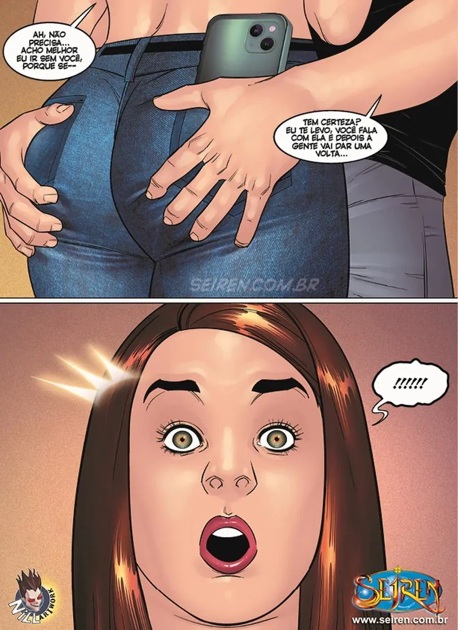 Priminha Gostosa 27: Putaria Anal em HQ Brasileiro