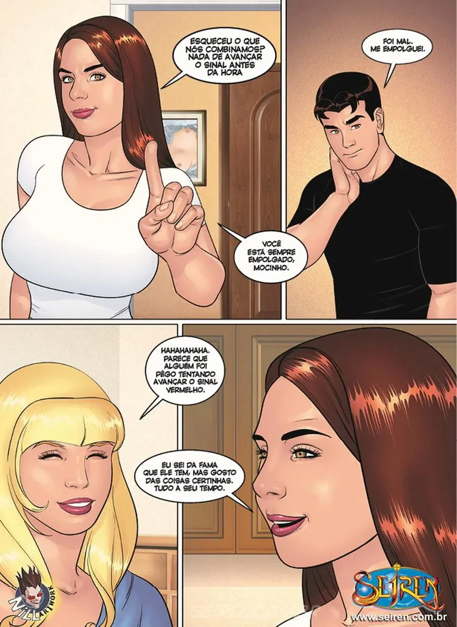 Priminha Gostosa 27: Putaria Anal em HQ Brasileiro