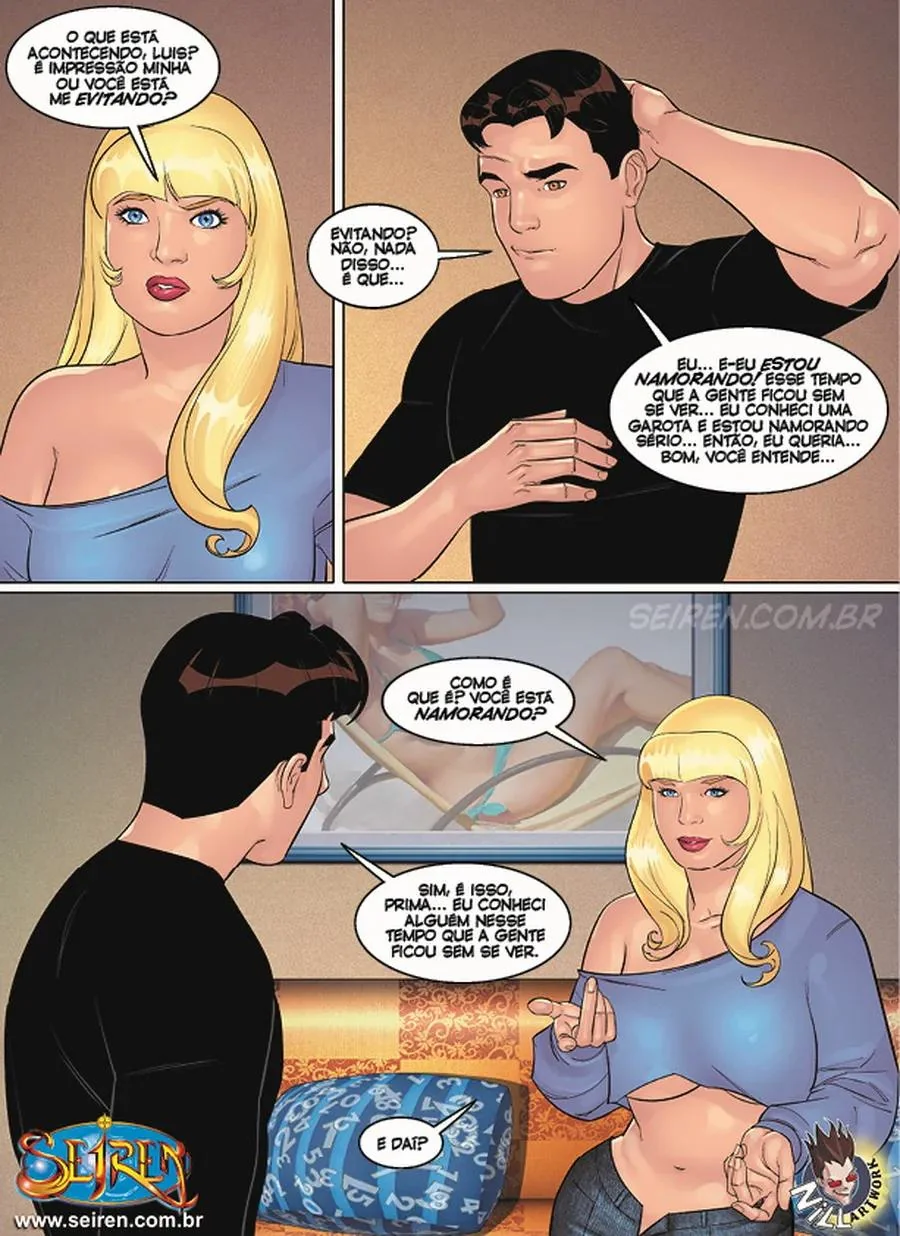 Priminha Gostosa 27: Putaria Anal em HQ Brasileiro