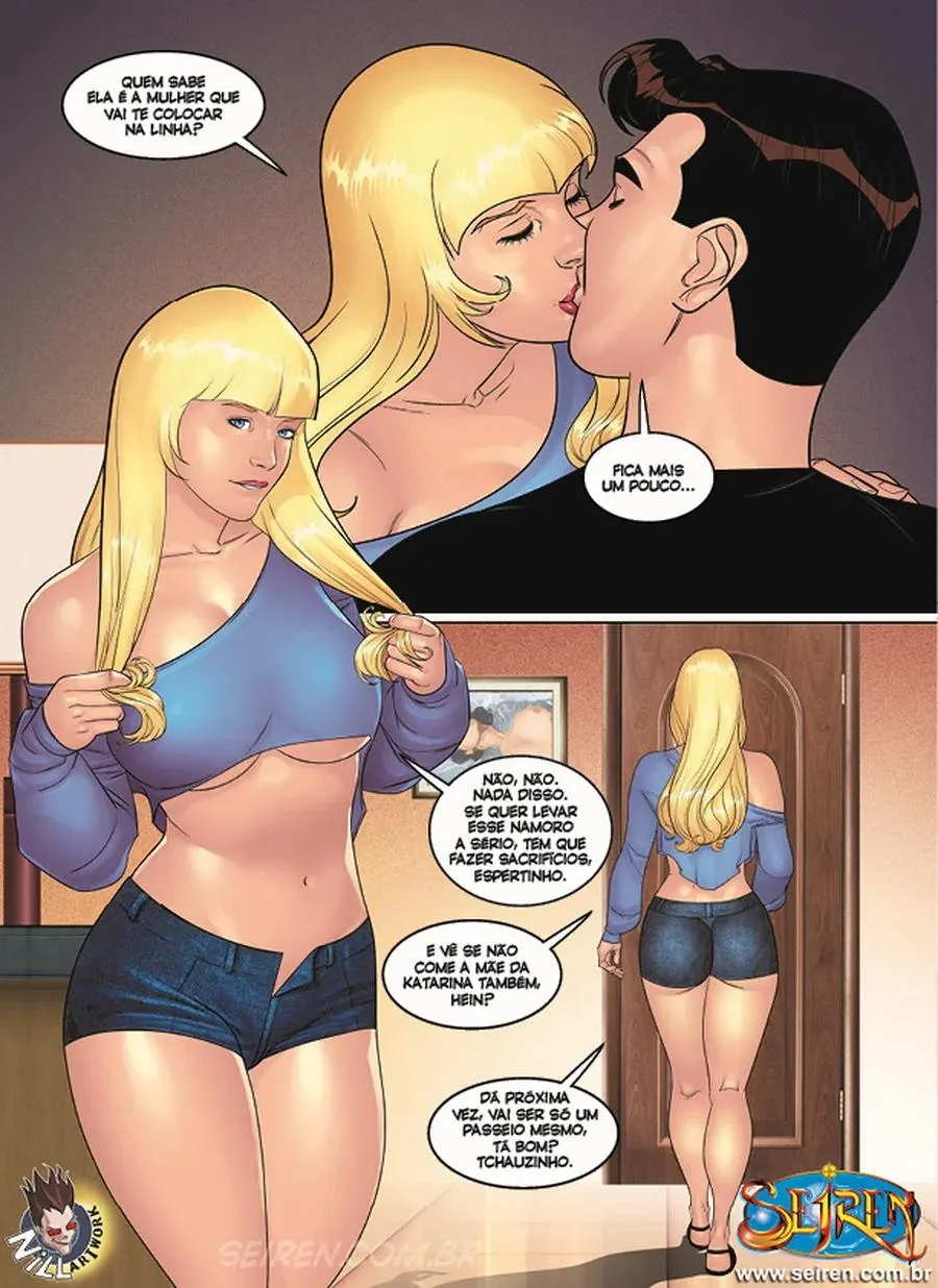 Priminha Gostosa 27: Putaria Anal em HQ Brasileiro