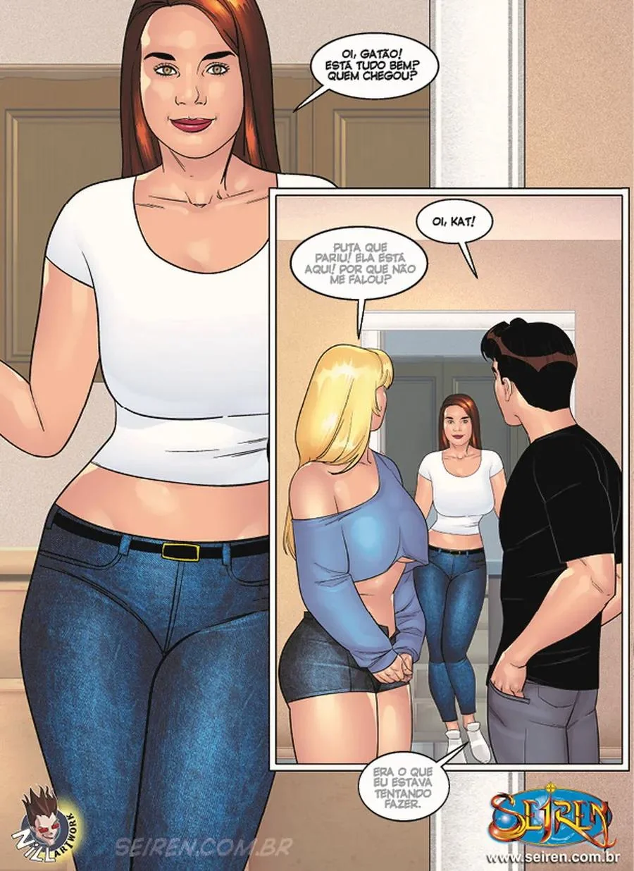 Priminha Gostosa 27: Putaria Anal em HQ Brasileiro