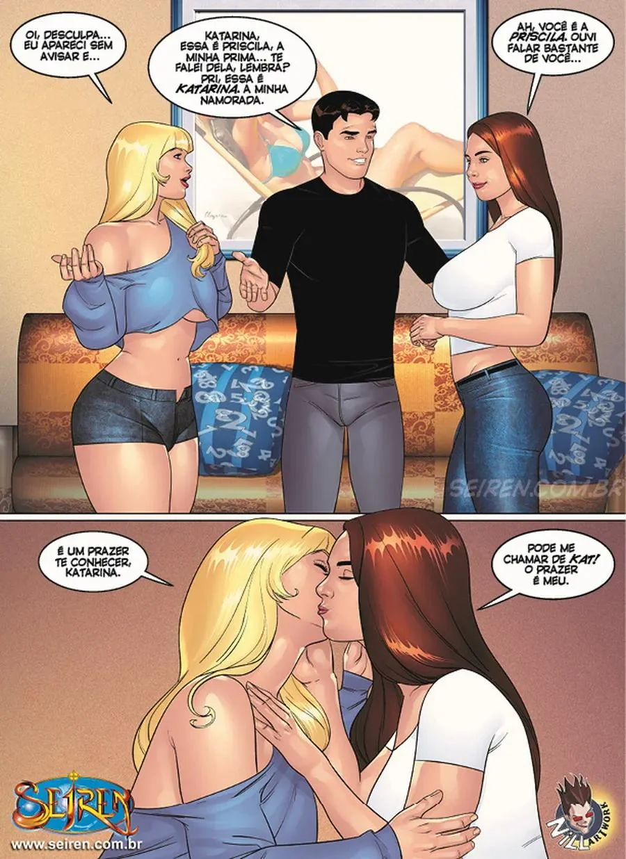 Priminha Gostosa 27: Putaria Anal em HQ Brasileiro