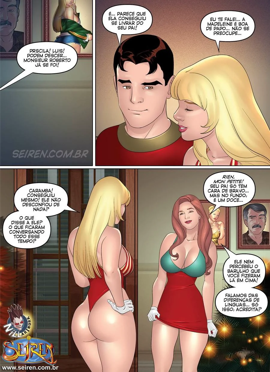 Priminha Safada 26: Suruba Anal com as Primas Piranhas em Hentai HQ Brasileiro