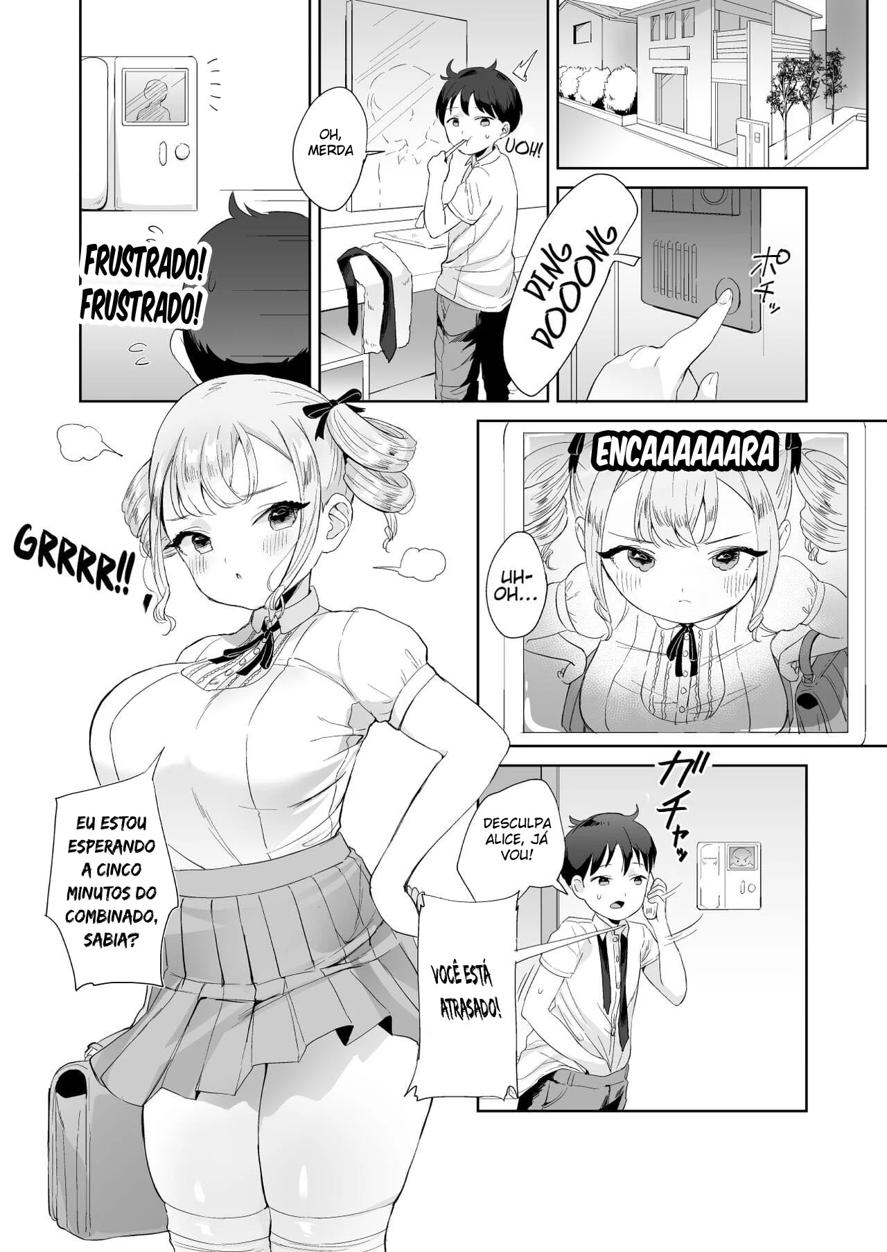 Professora Piranha: A Descoberta do DVD Pornô do Seu Mestre em Hentai HQ Brasileiro