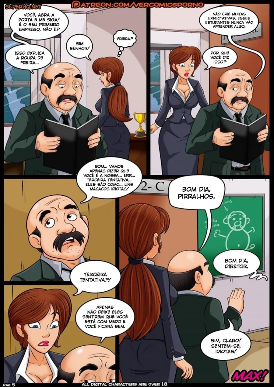 Professora Safada: Valery e sua buceta apertada VL.1 em HQ Brasileiro Professora Safada: Valery e sua buceta apertada VL.1 em HQ Brasileiro