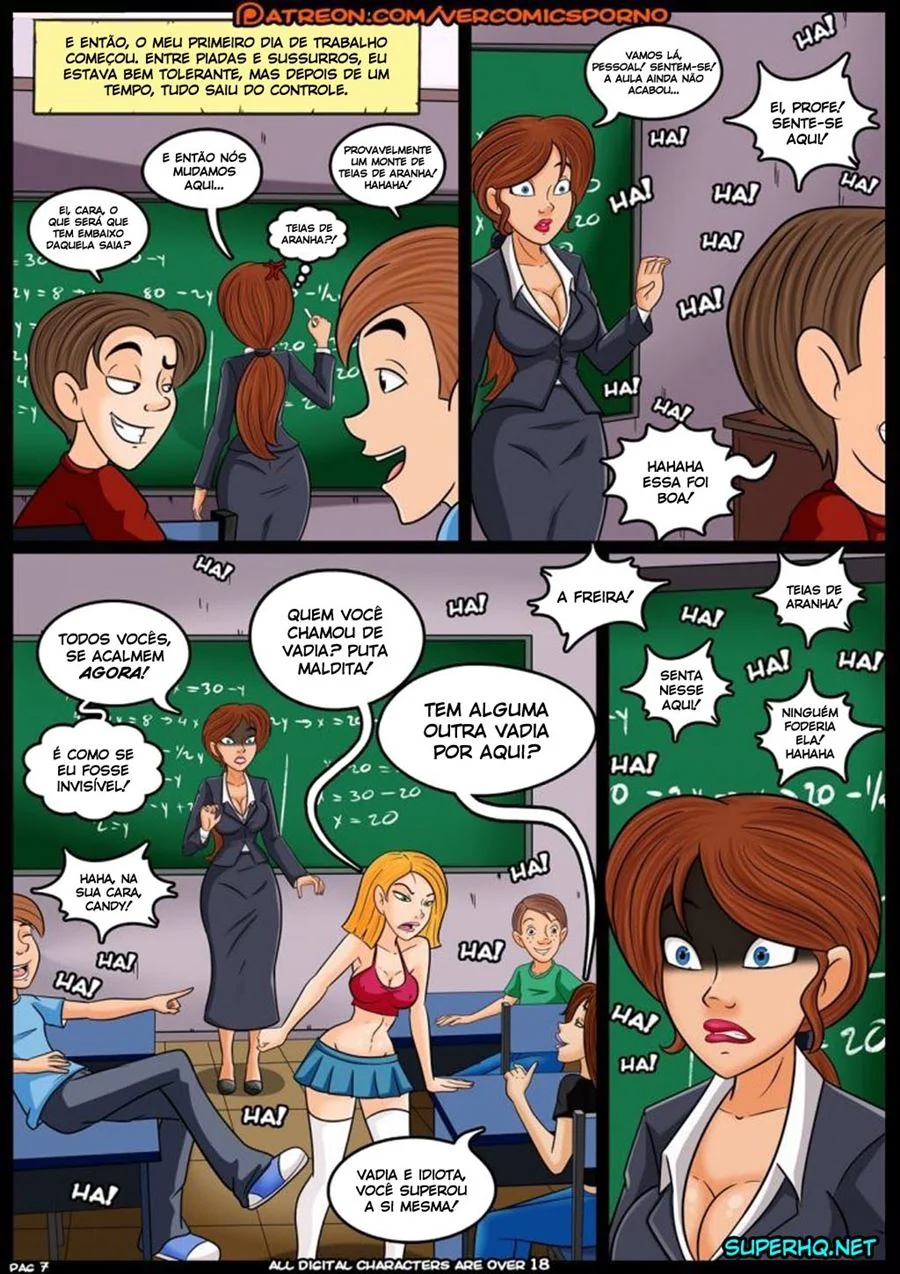 Professora Safada: Valery e sua buceta apertada VL.1 em HQ Brasileiro Professora Safada: Valery e sua buceta apertada VL.1 em HQ Brasileiro