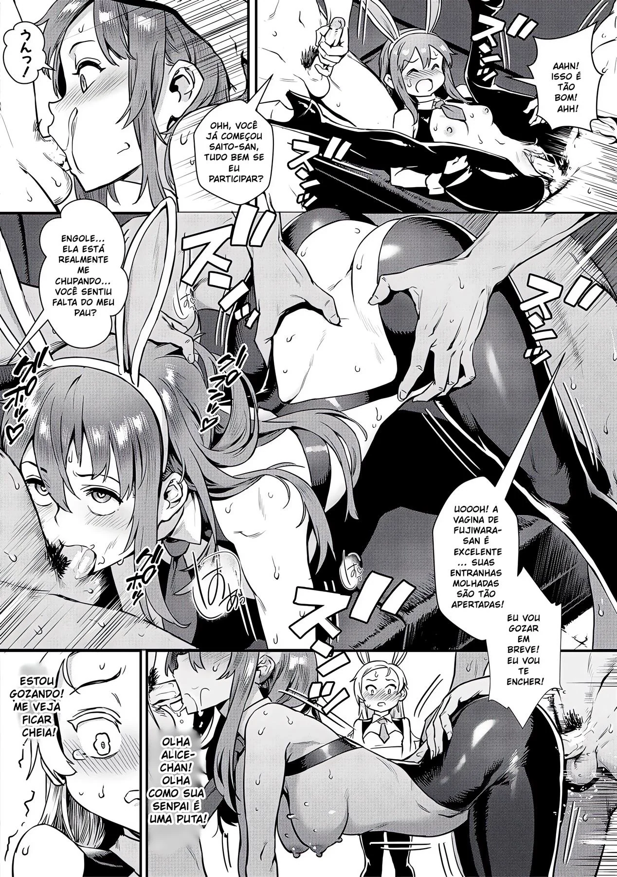 Professora Safadinha e seus Alunos Excêntricos - Hentai VL 3