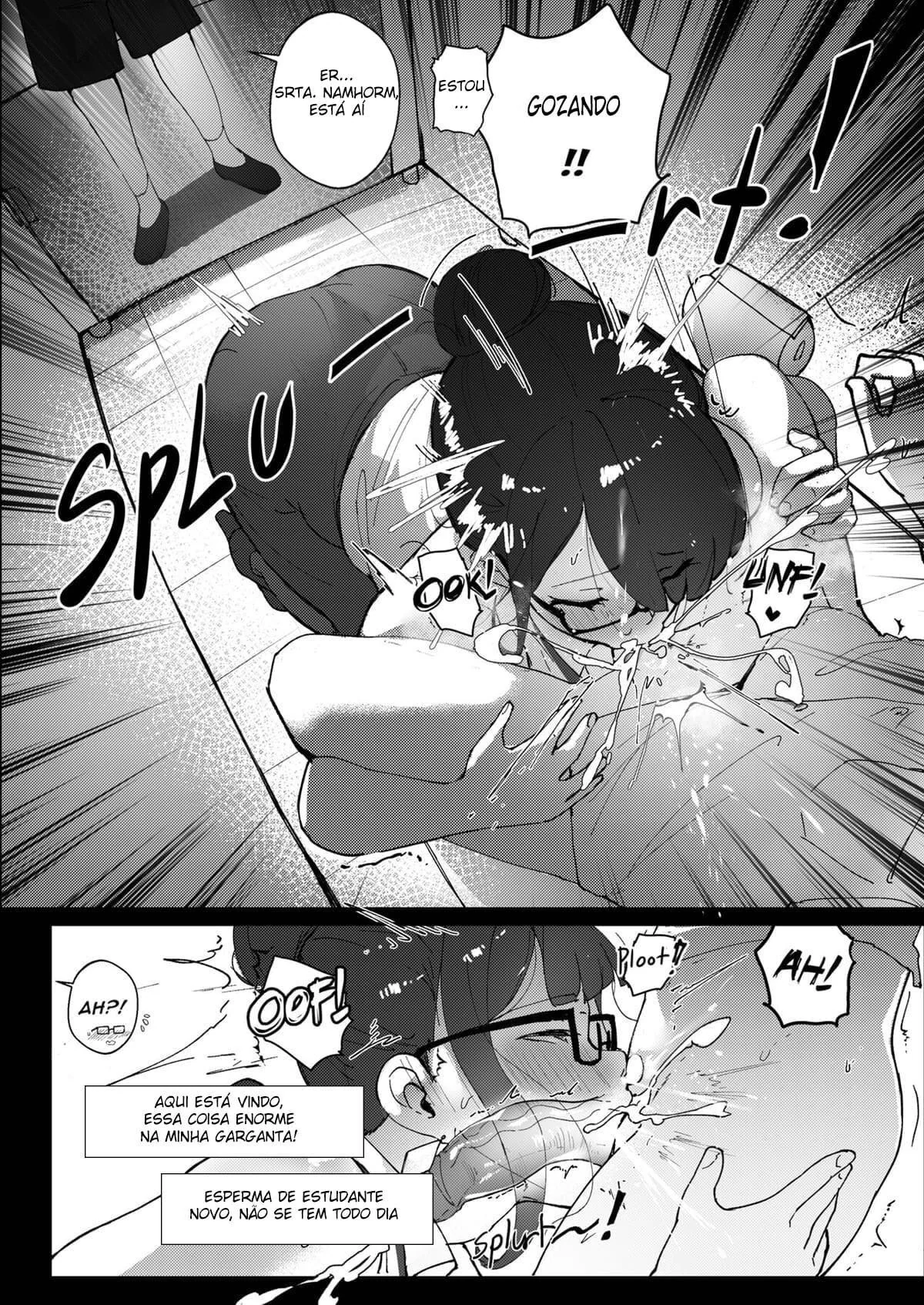 Professoras Piranhas: A Foda dos Alunos Sortudos em Manga Hentai VL.2 - Em Hentai HQ Brasileiro