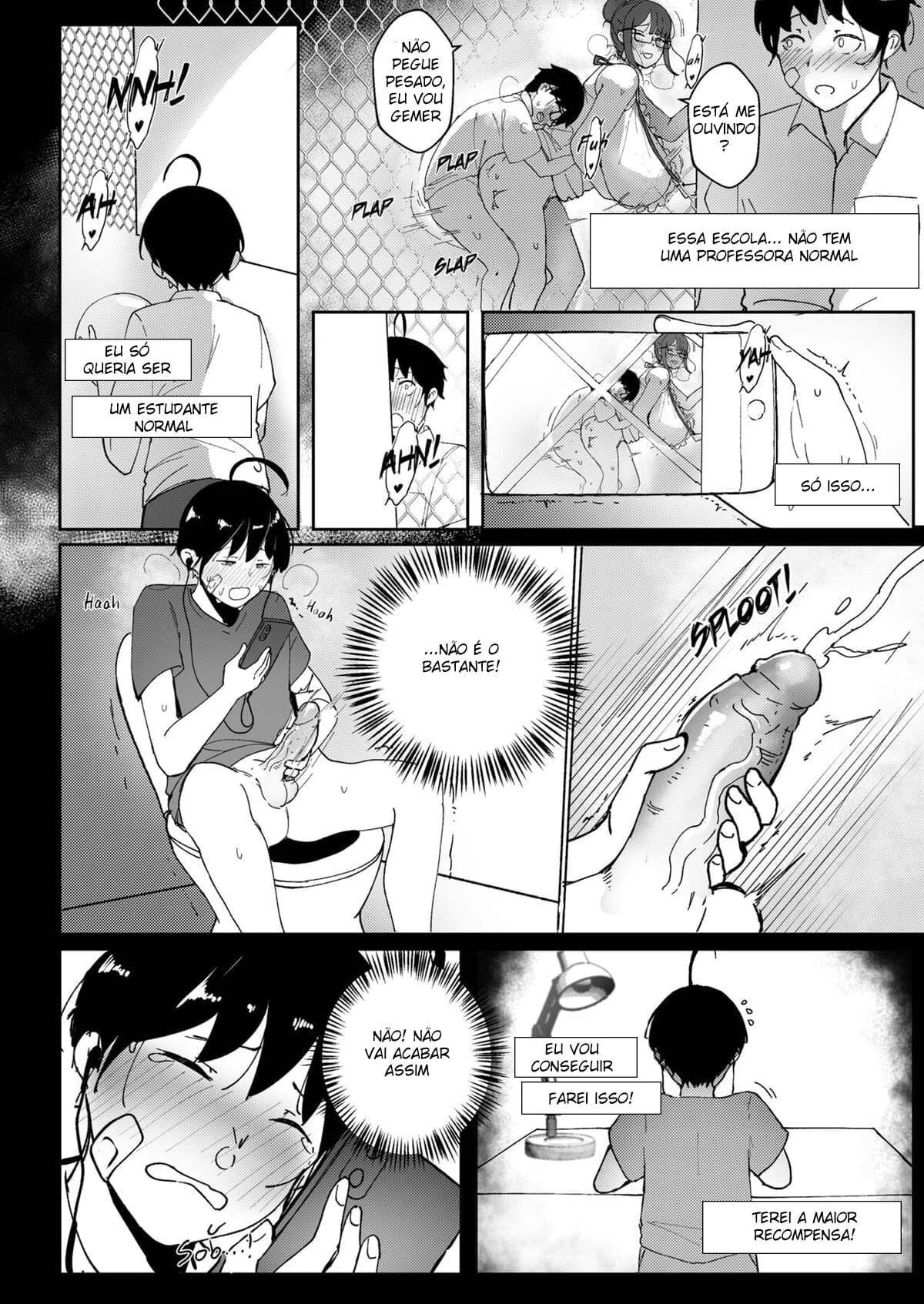 Professoras Piranhas: A Foda dos Alunos Sortudos em Manga Hentai VL.2 - Em Hentai HQ Brasileiro