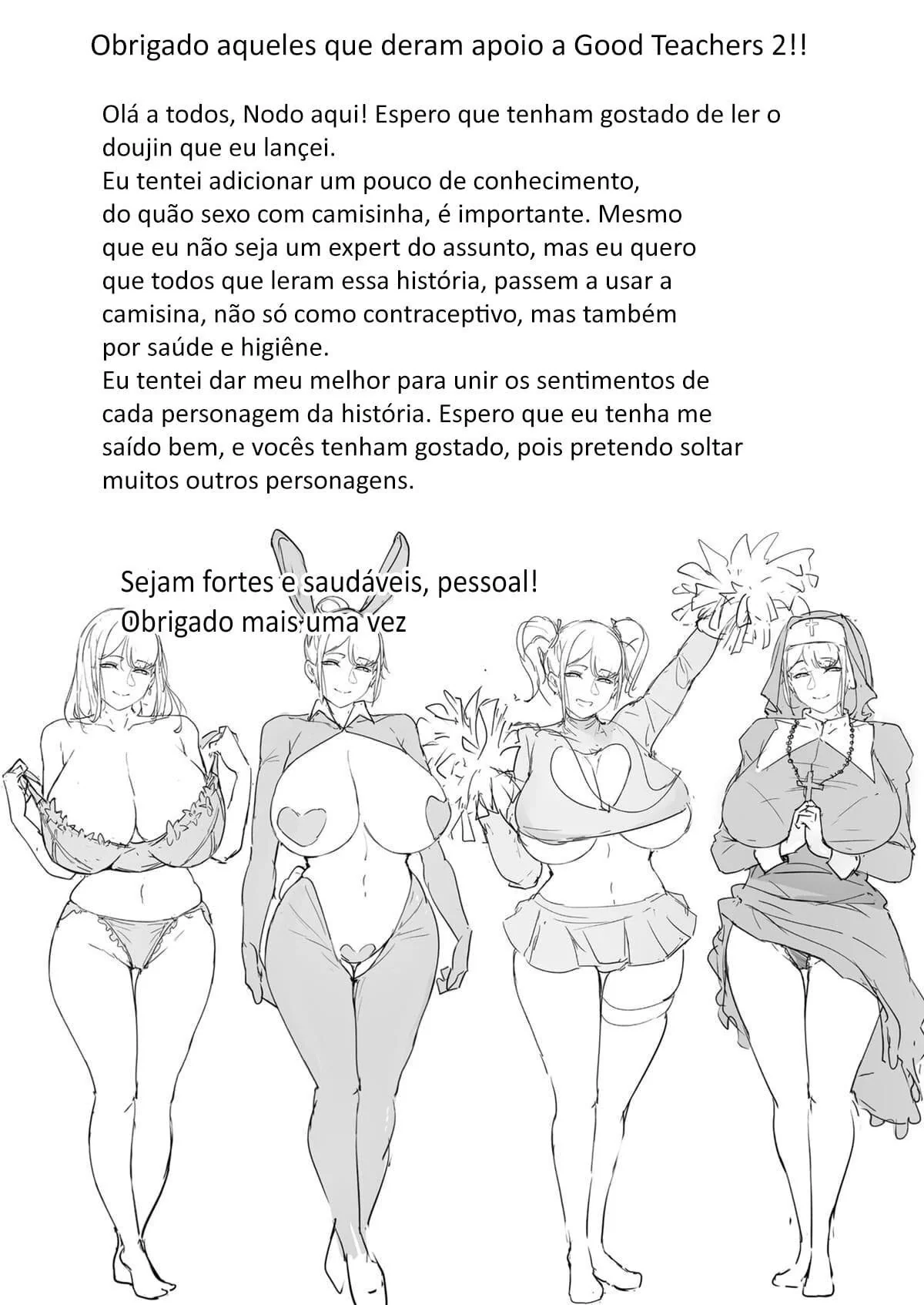 Professoras Piranhas: A Foda dos Alunos Sortudos em Manga Hentai VL.2 - Em Hentai HQ Brasileiro