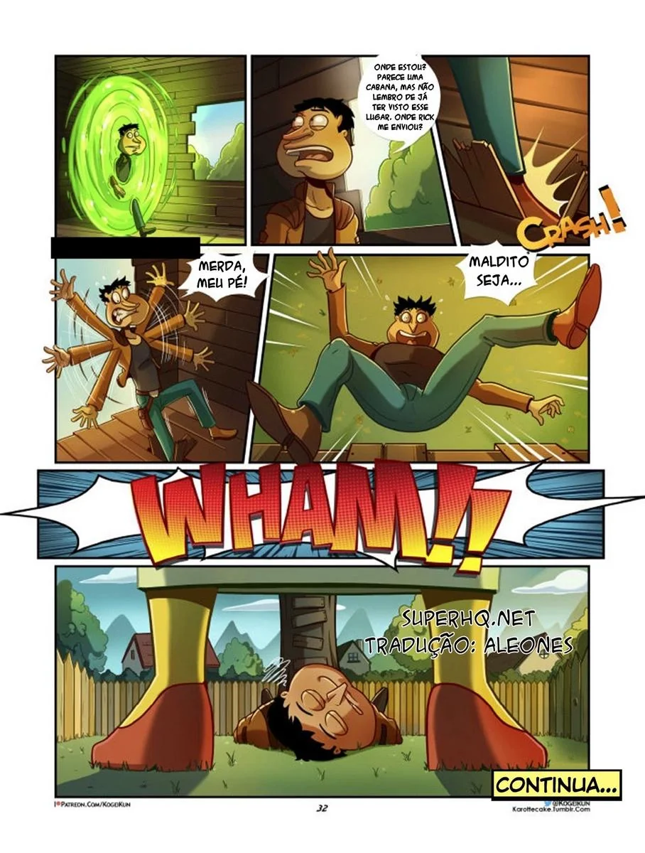 Quagmire na Casa do Peter - Uma Paródia Hentai HQ Cheia de Pica, Buceta e Putaria em HQ Brasileiro