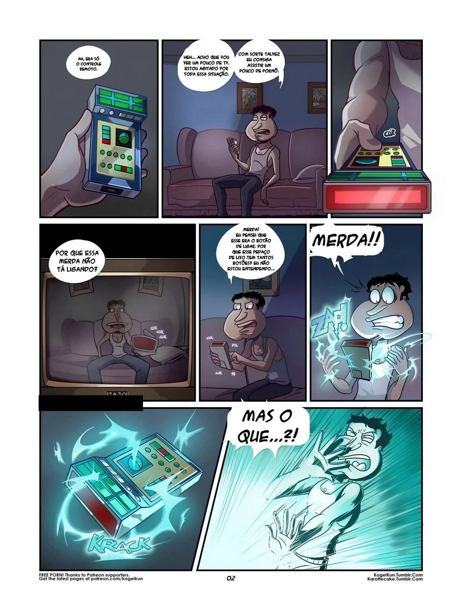 Quagmire na Casa do Peter - Uma Paródia Hentai HQ Cheia de Pica, Buceta e Putaria em HQ Brasileiro