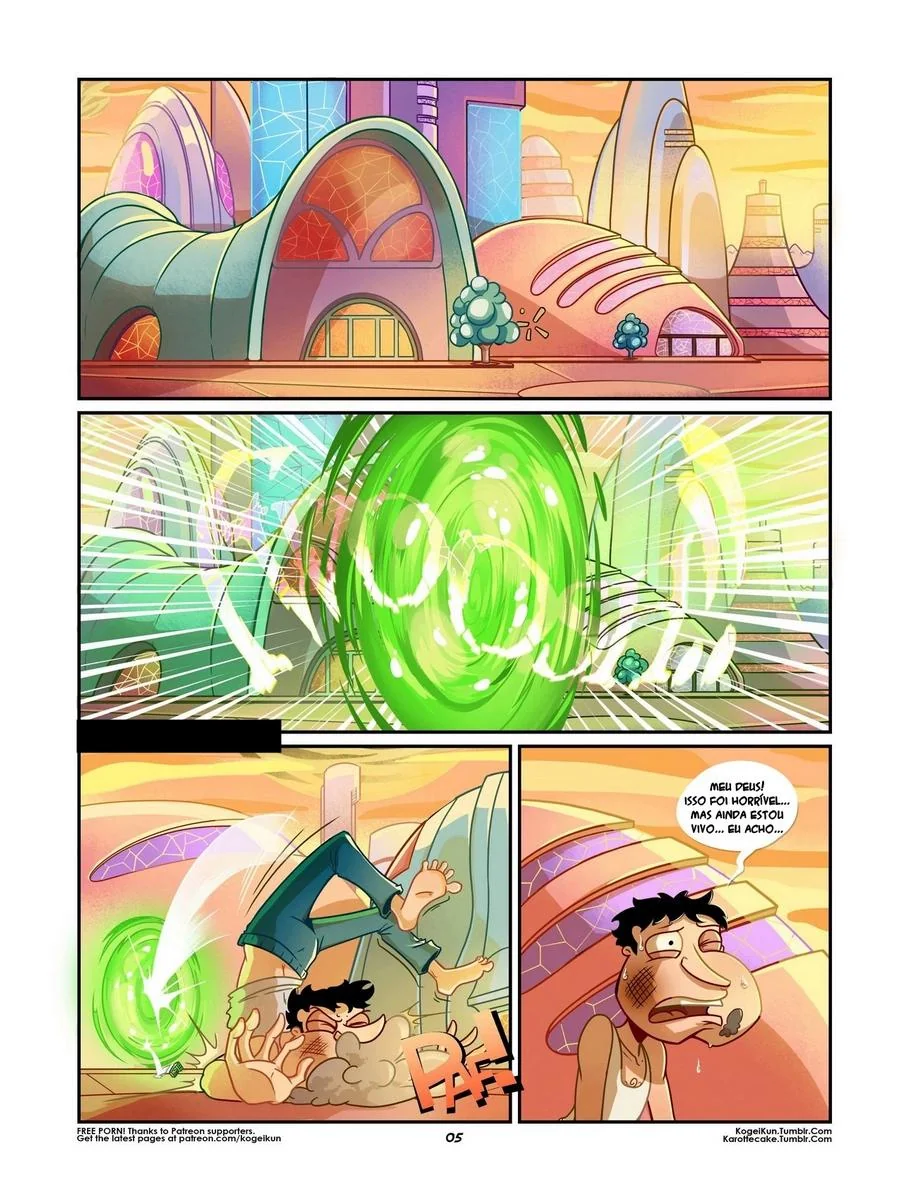 Quagmire na Casa do Peter - Uma Paródia Hentai HQ Cheia de Pica, Buceta e Putaria em HQ Brasileiro