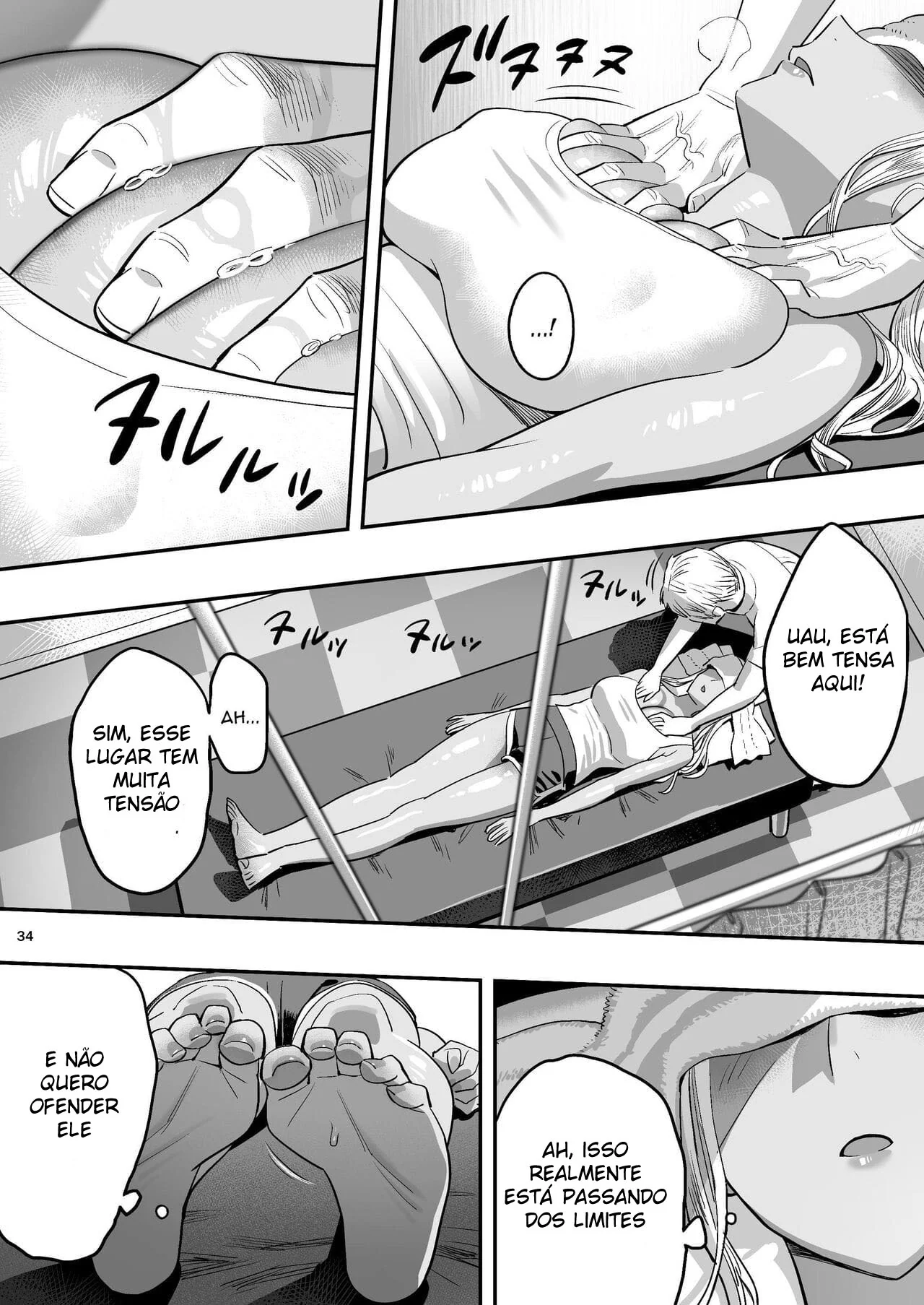 Quiroprata e a Piranha da Paciente: Triângulo de Rola em Hentai HQ Quiroprata e a Piranha da Paciente: Triângulo de Rola em Hentai HQ