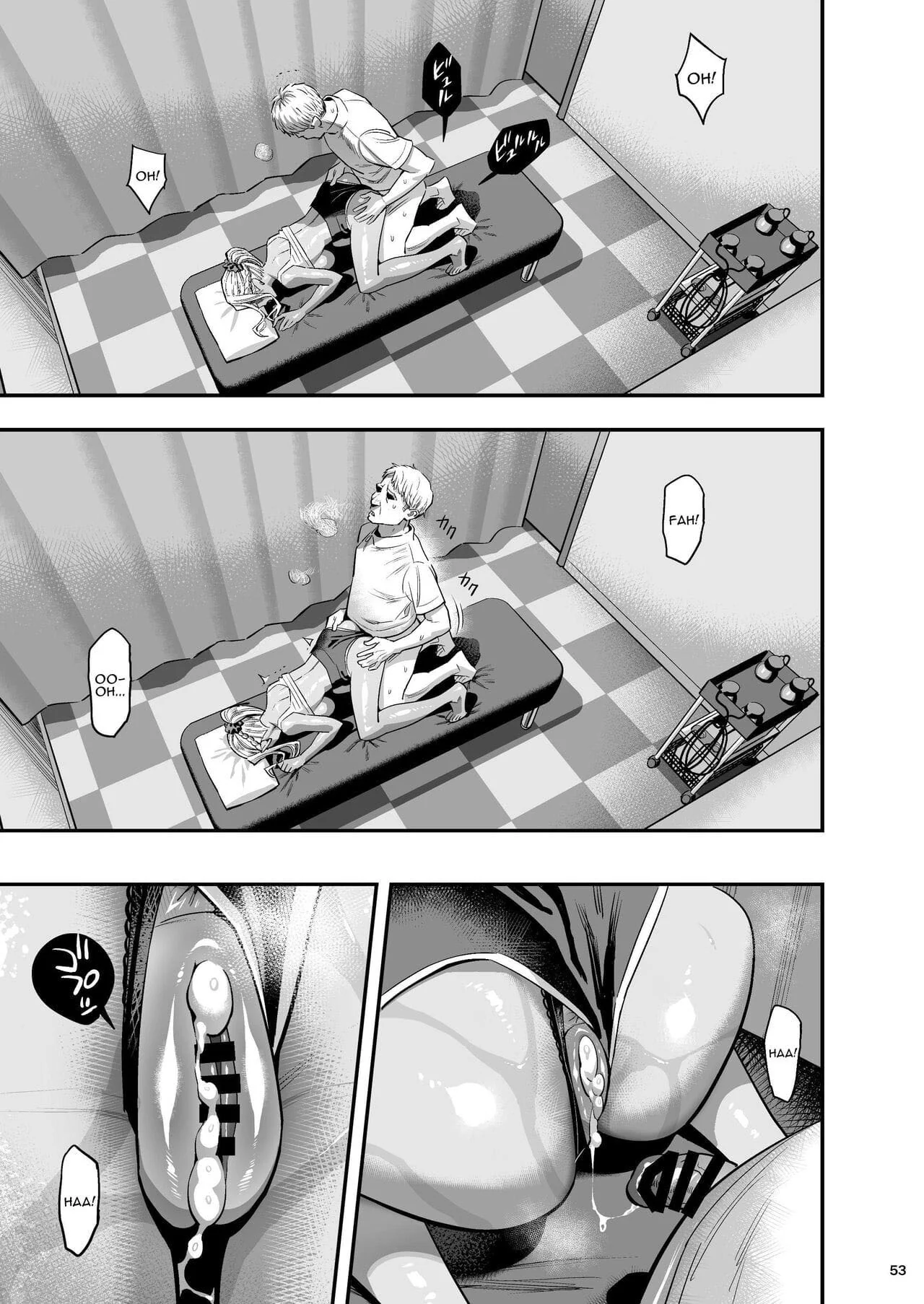 Quiroprata e a Piranha da Paciente: Triângulo de Rola em Hentai HQ