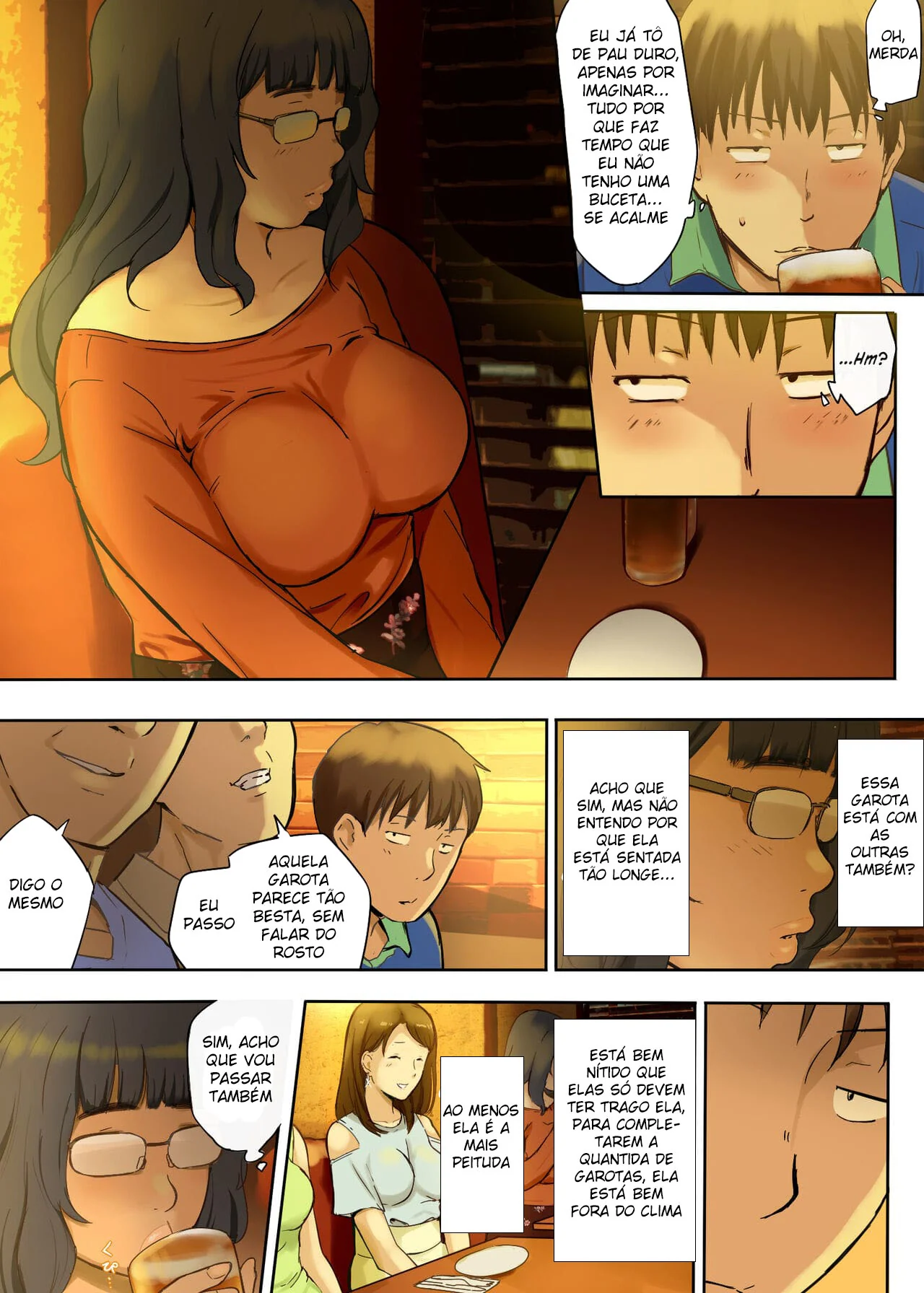 Rachel sendo cortejada - Hentai HQ Brasileiro