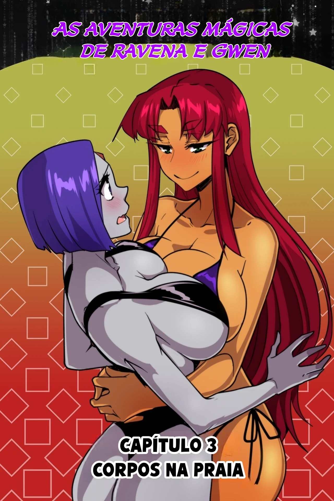 Ravena e Gwen: Praia, Piranhagem e Muita Pegação em HQ Brasileiro!