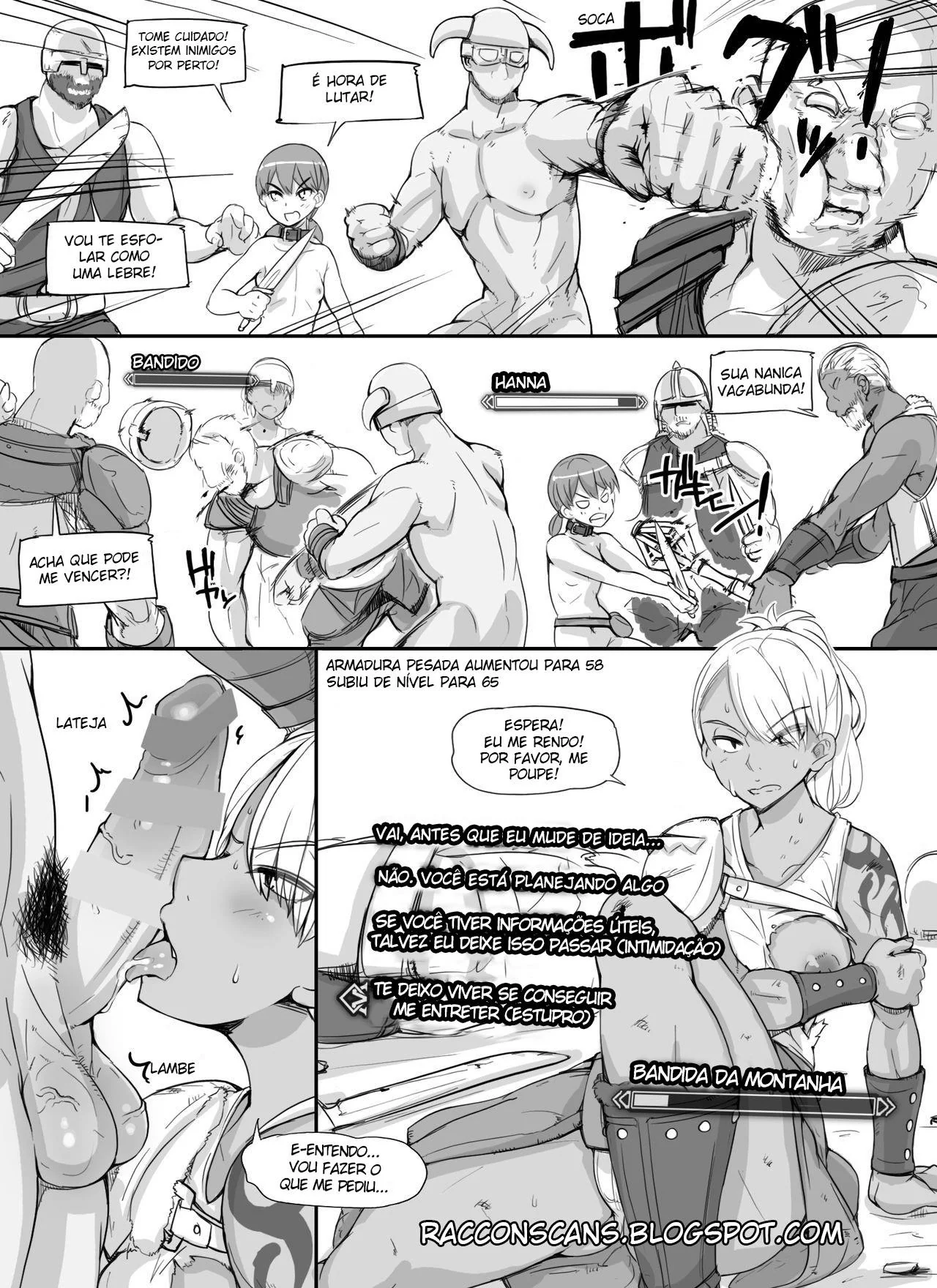 Realidade Virtual: Piranhas em busca de Pica em HQ Brasileiro