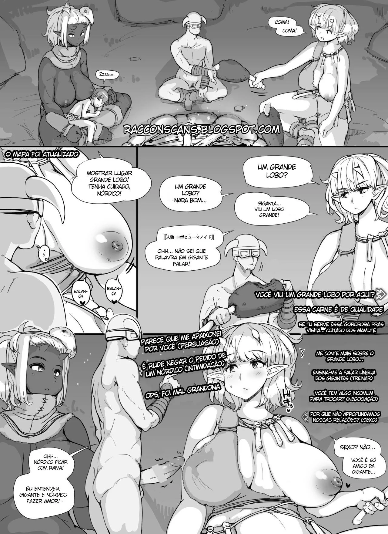 Realidade Virtual: Piranhas em busca de Pica em HQ Brasileiro