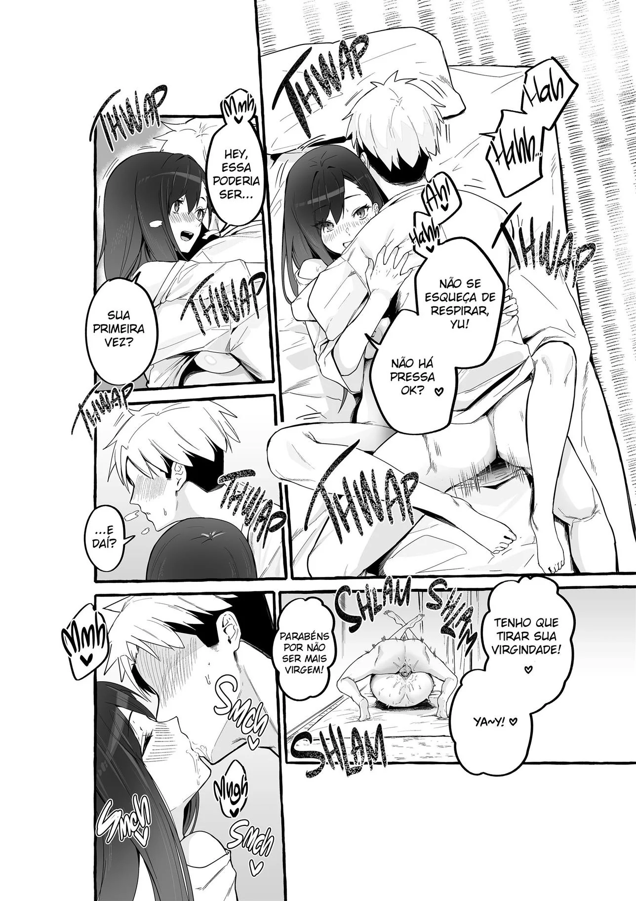 Reencontro Picante: A Piranha da Ex na Casa do Comedor HQ Brasileiro