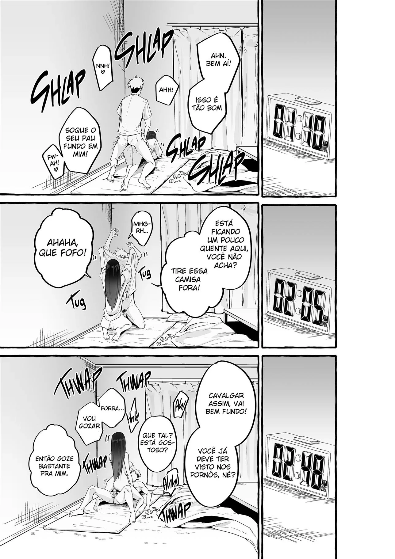 Reencontro Picante: A Piranha da Ex na Casa do Comedor HQ Brasileiro