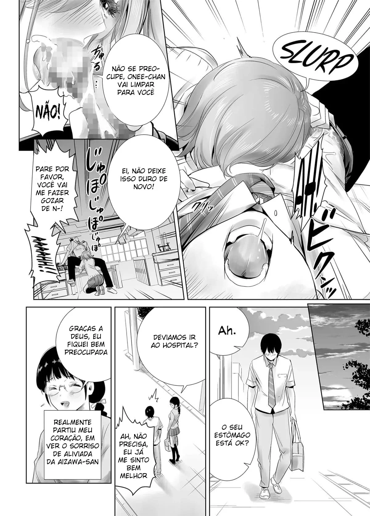 Reencontro Picante: A Piranha da Ex na Casa do Comedor HQ Brasileiro