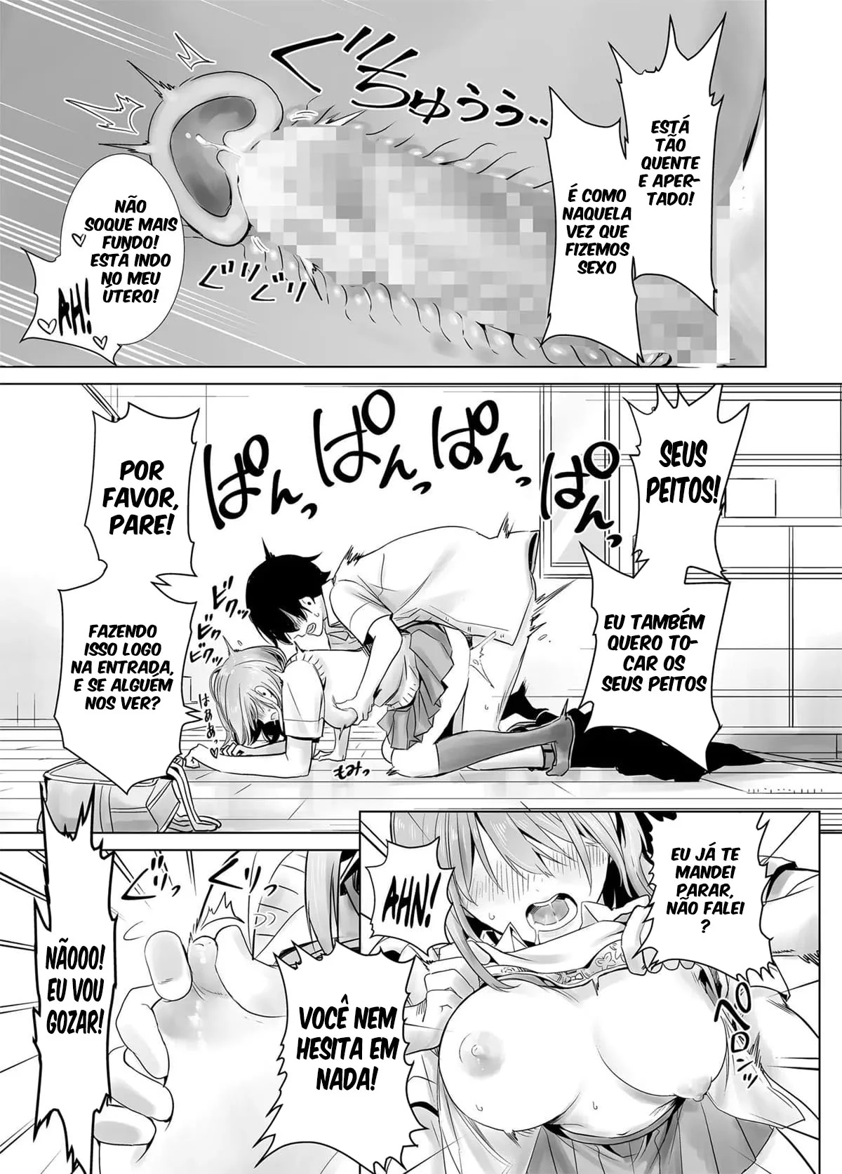 Reencontro Picante: A Piranha da Ex na Casa do Comedor HQ Brasileiro