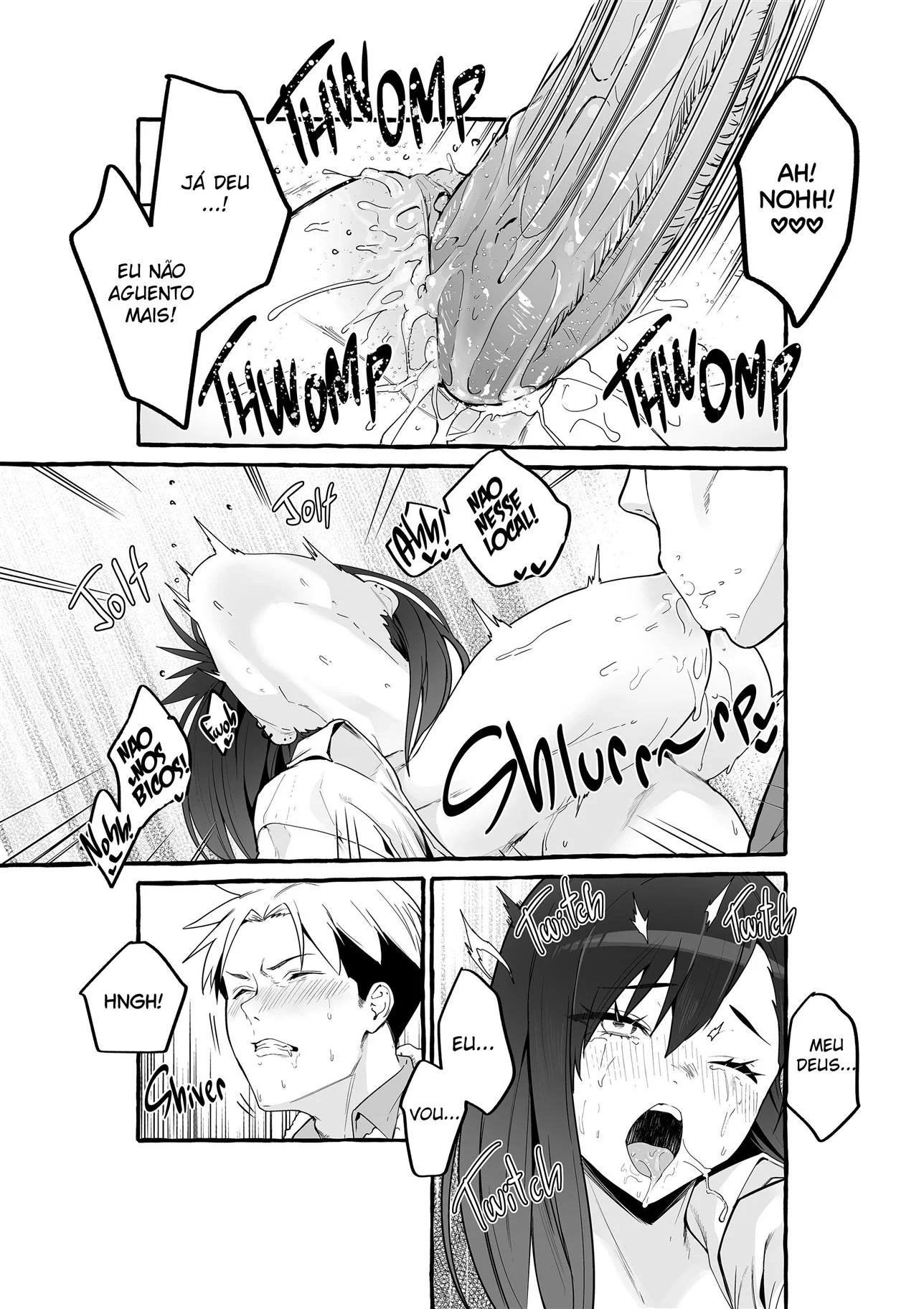 Reencontro Picante: A Piranha da Ex na Casa do Comedor HQ Brasileiro