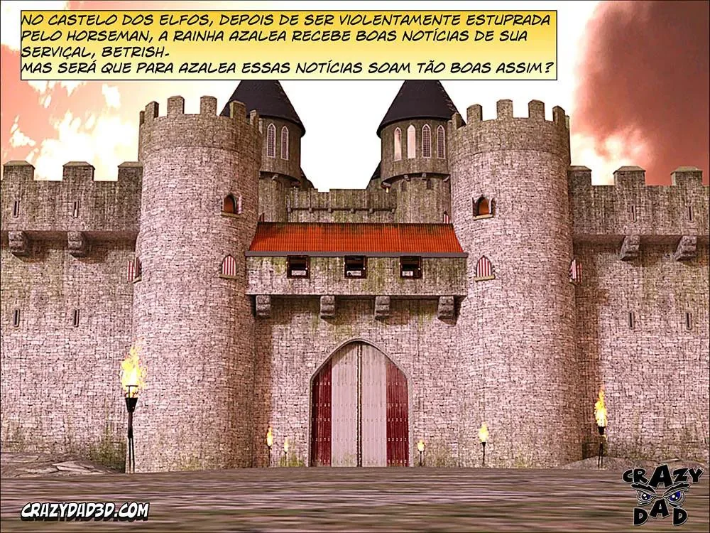 Saga da Rainha Piranha em Busca da Pica Perdida do Filho em Hentai HQ