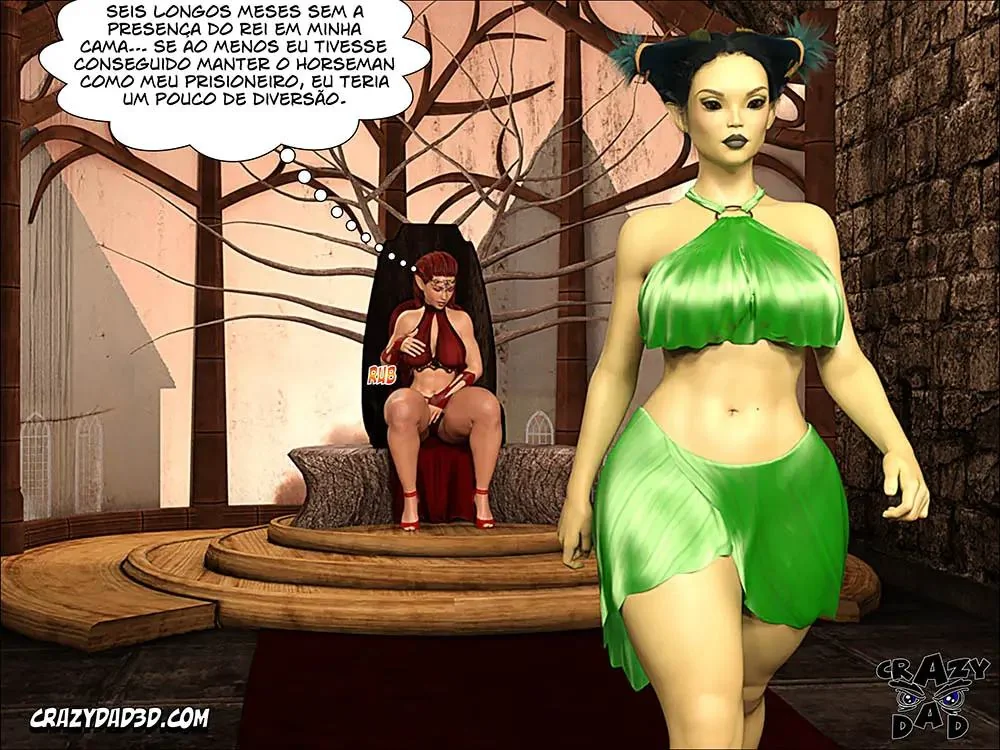 Saga da Rainha Piranha em Busca da Pica Perdida do Filho em Hentai HQ Saga da Rainha Piranha em Busca da Pica Perdida do Filho em Hentai HQ