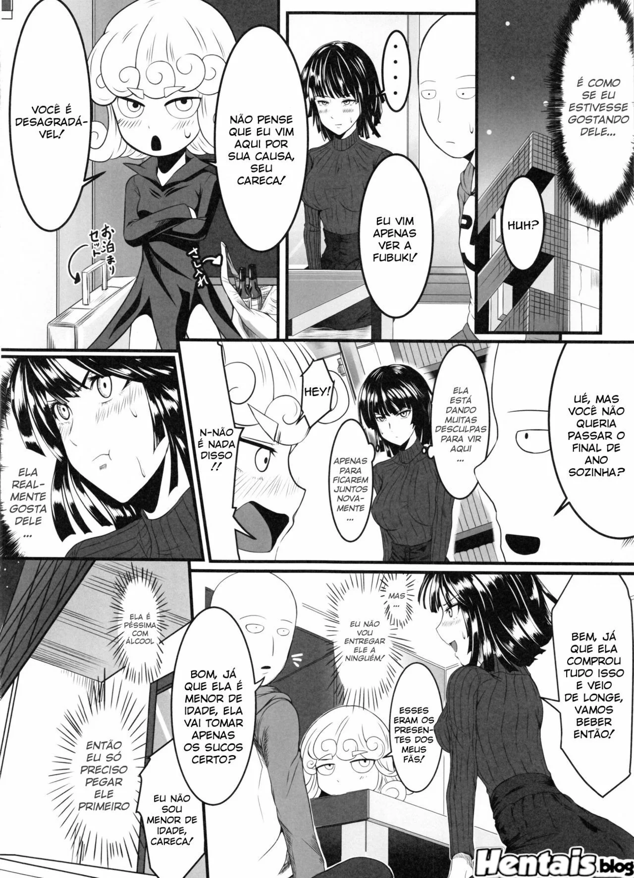 Saitama e as Irmãs Piranhas: Uma Foda de Herói em One Punch Man" em Anime Hentai Saitama e as Irmãs Piranhas: Uma Foda de Herói em One Punch Man" em Anime Hentai