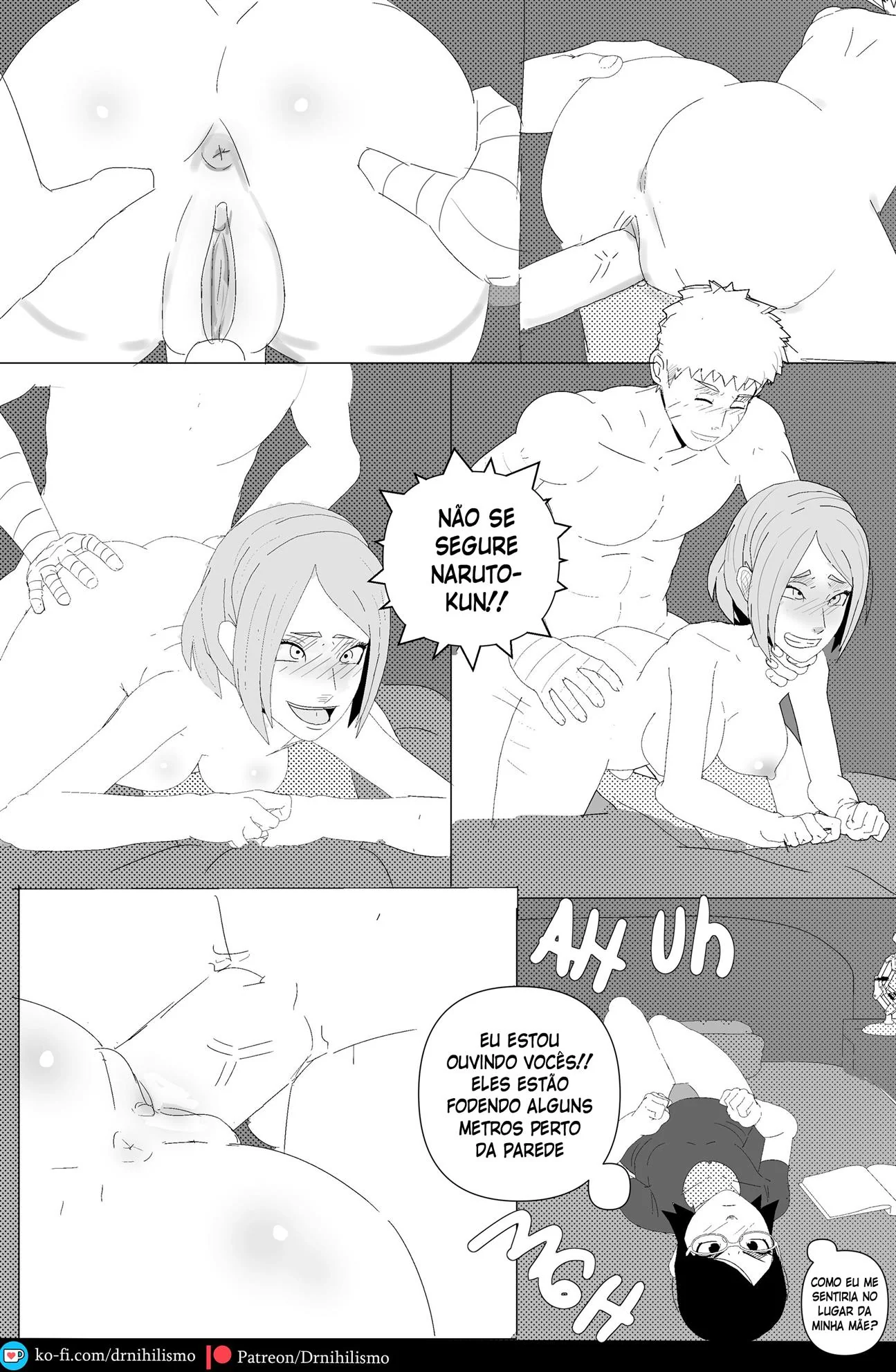 Sarada em busca do Mangekyo Sharingan: Perversões no Clã Uchiha em HQ Brasileiro