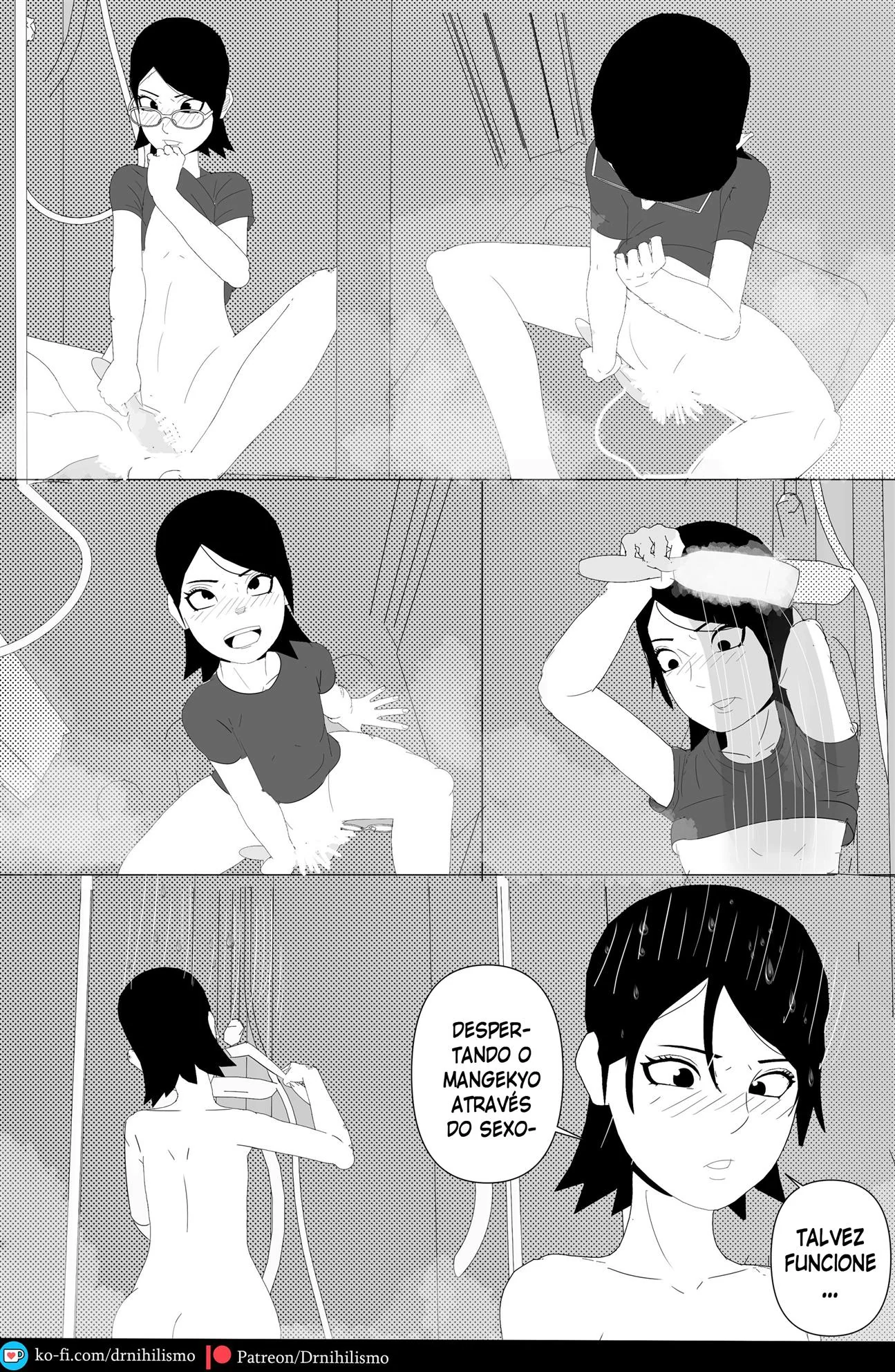 Sarada em busca do Mangekyo Sharingan: Perversões no Clã Uchiha em HQ Brasileiro