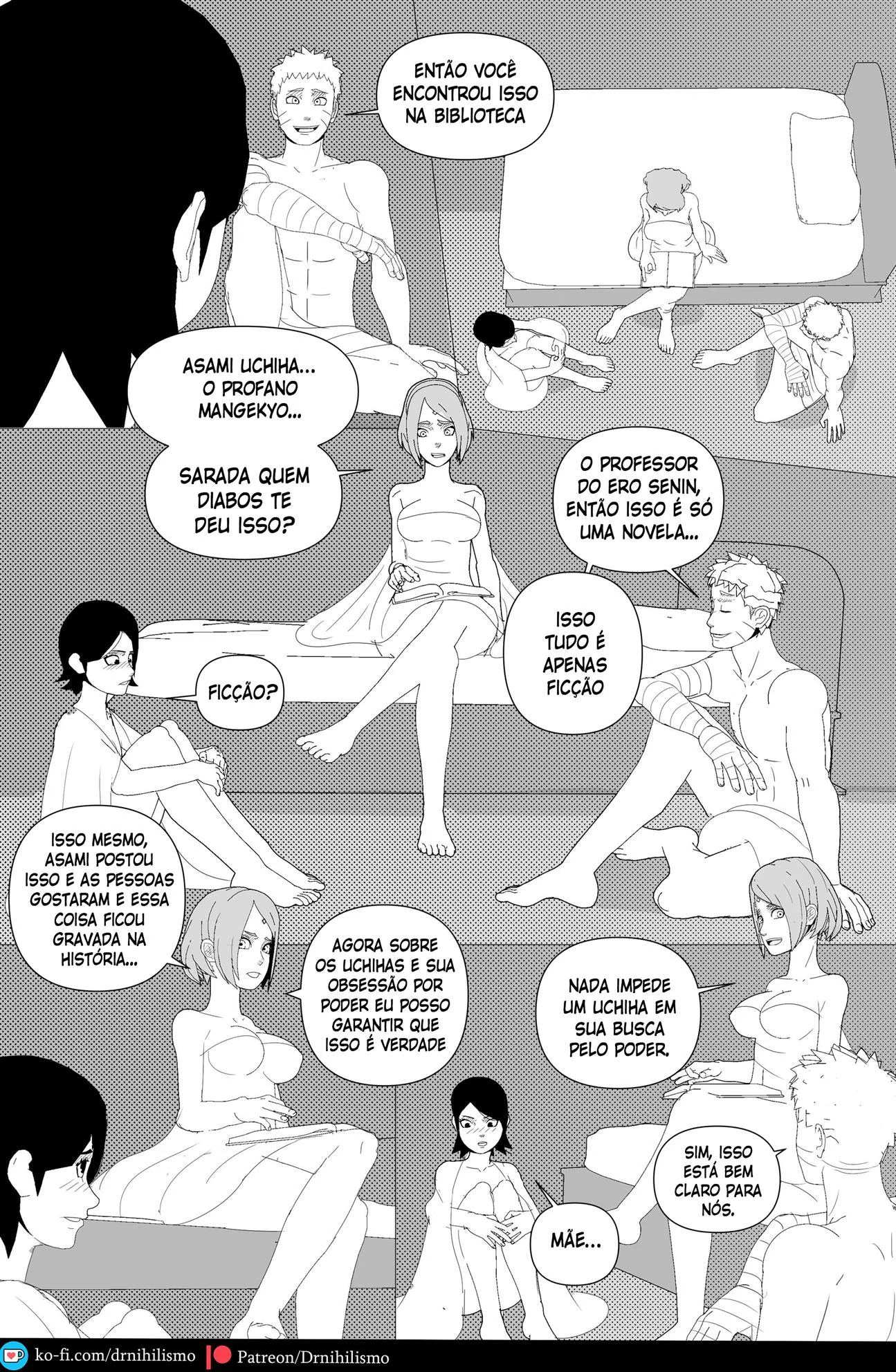 Sarada em busca do Mangekyo Sharingan: Perversões no Clã Uchiha em HQ Brasileiro