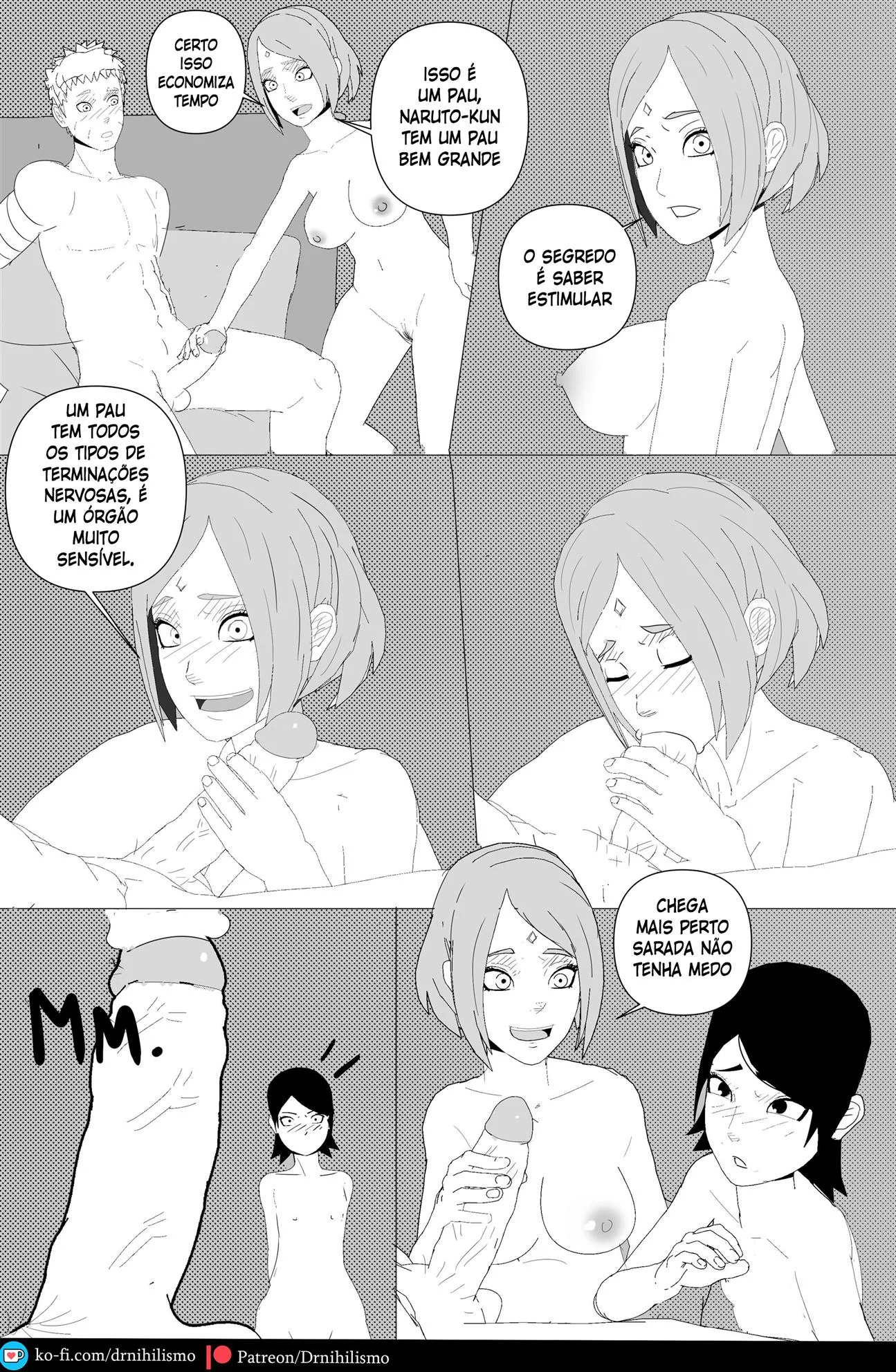 Sarada em busca do Mangekyo Sharingan: Perversões no Clã Uchiha em HQ Brasileiro