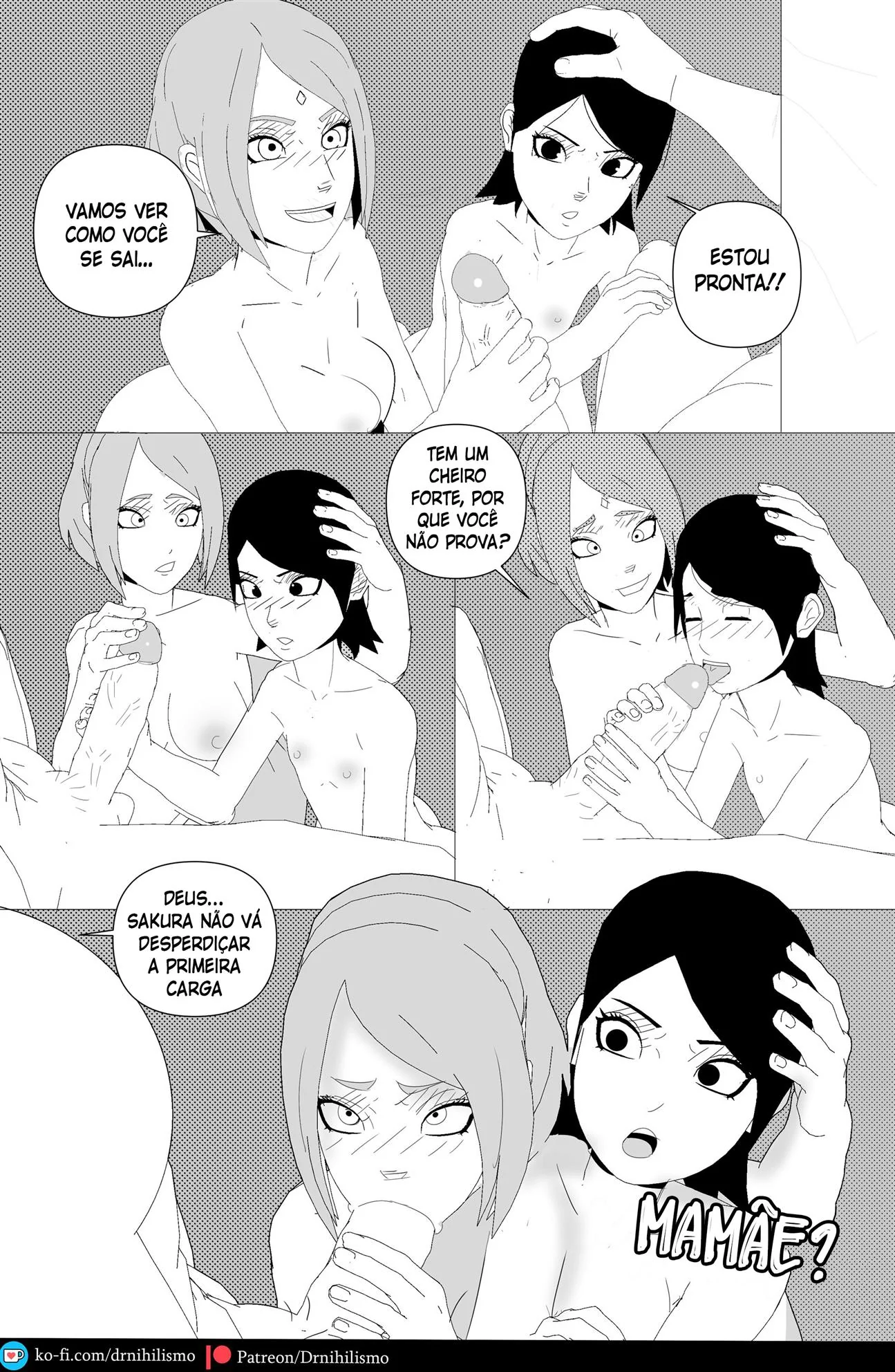 Sarada em busca do Mangekyo Sharingan: Perversões no Clã Uchiha em HQ Brasileiro