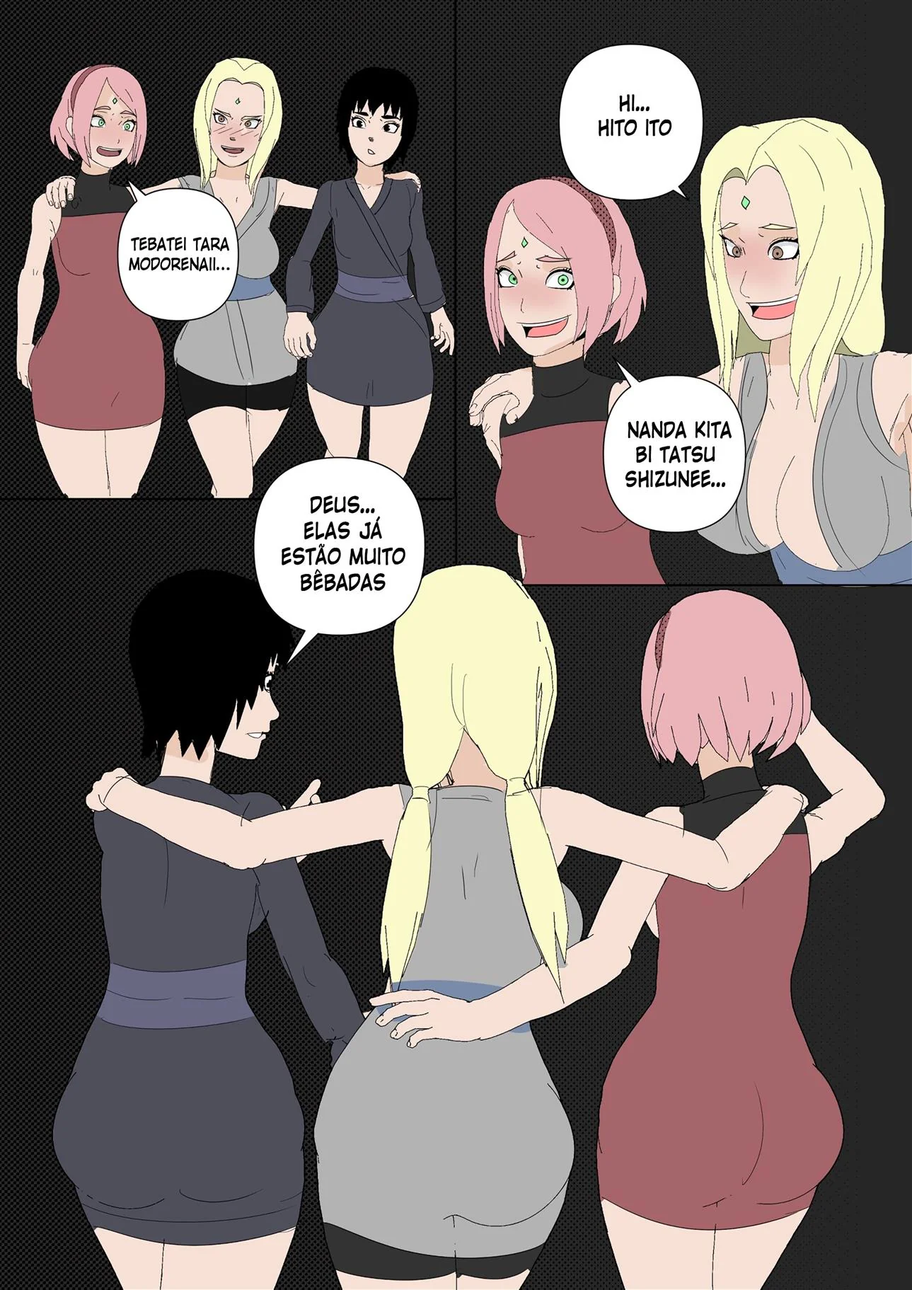 Sarada Piranha em Busca do Mangekyo Sharingan: Tudo pela Pica do Poder em HQ Brasileiro Sarada Piranha em Busca do Mangekyo Sharingan: Tudo pela Pica do Poder em HQ Brasileiro