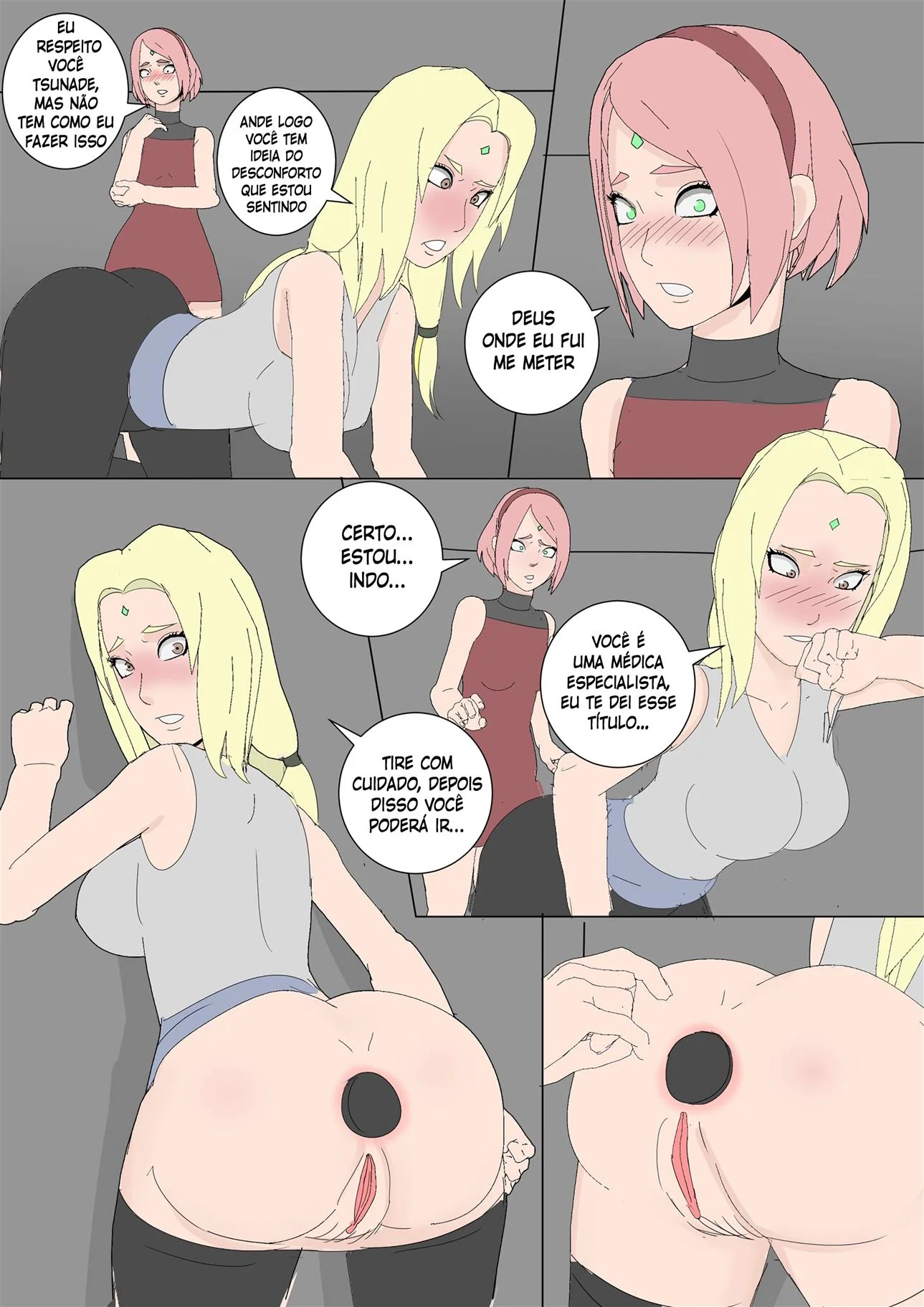 Sarada Piranha em Busca do Mangekyo Sharingan: Tudo pela Pica do Poder em HQ Brasileiro