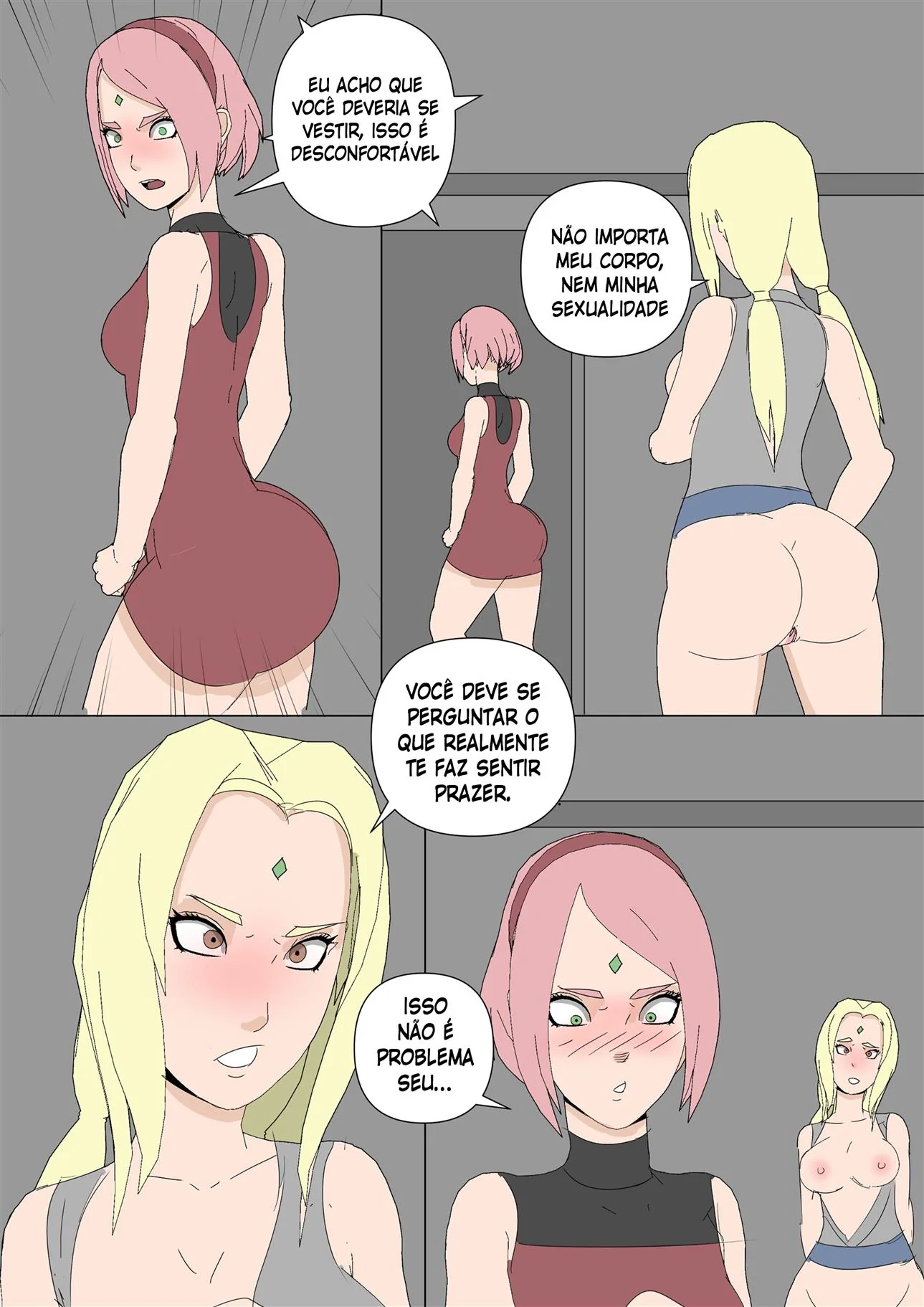 Sarada Piranha em Busca do Mangekyo Sharingan: Tudo pela Pica do Poder em HQ Brasileiro